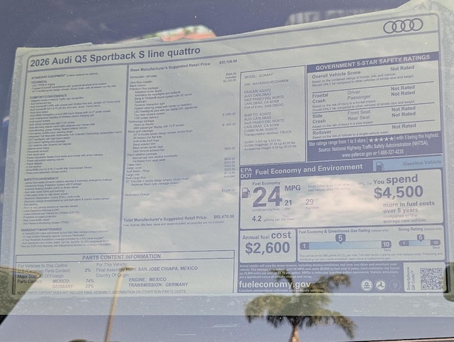 2026 Audi Q5 Sportback