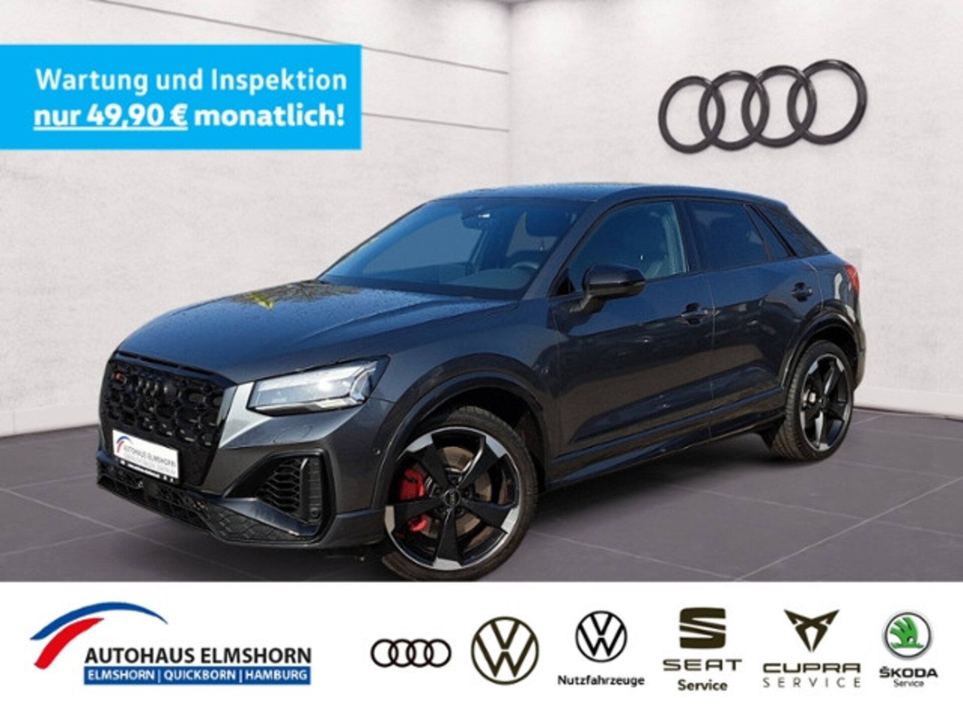 Audi SQ2 — Audi SQ2 TFSI 221 kW (300 PS) S tronic SQ2 TFSI quattro S tronic AHK NAV APP KAM MATRIX