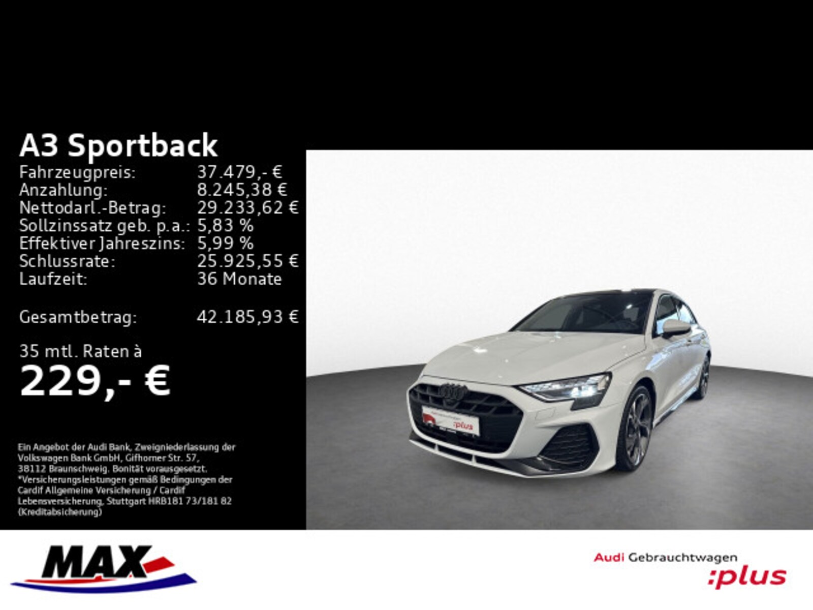 Audi A3 Sportback – Bild 2