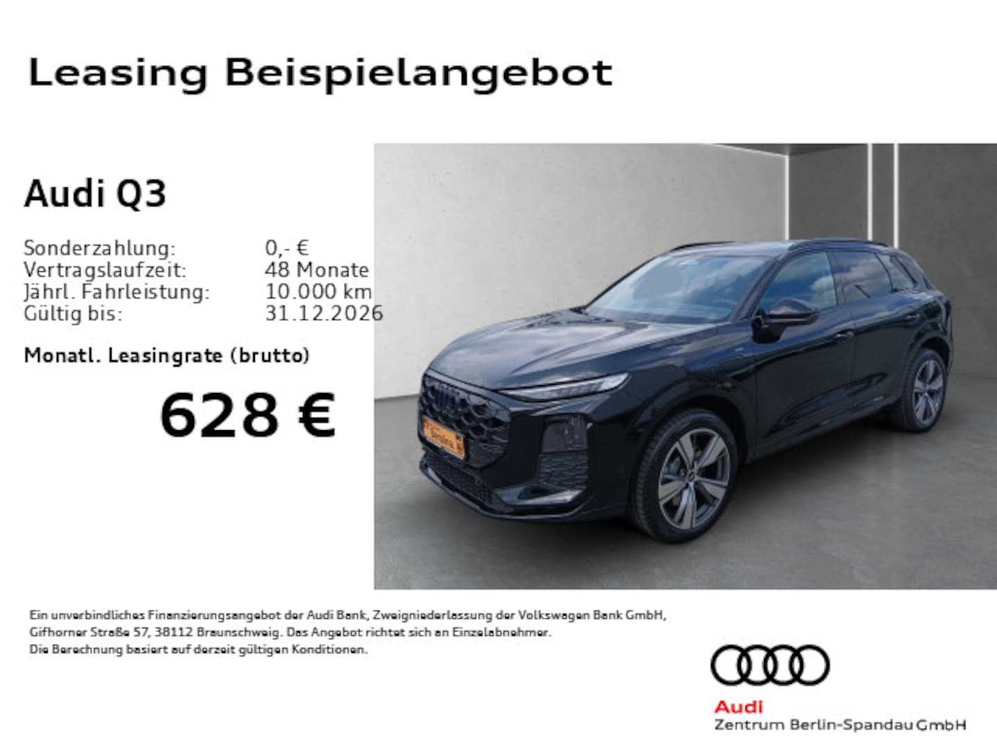 Bild über Audi Q3 SUV e-hybrid e-hybrid 200 kW S tronic - für weitere Informationen kontaktieren Sie den Audi Partner