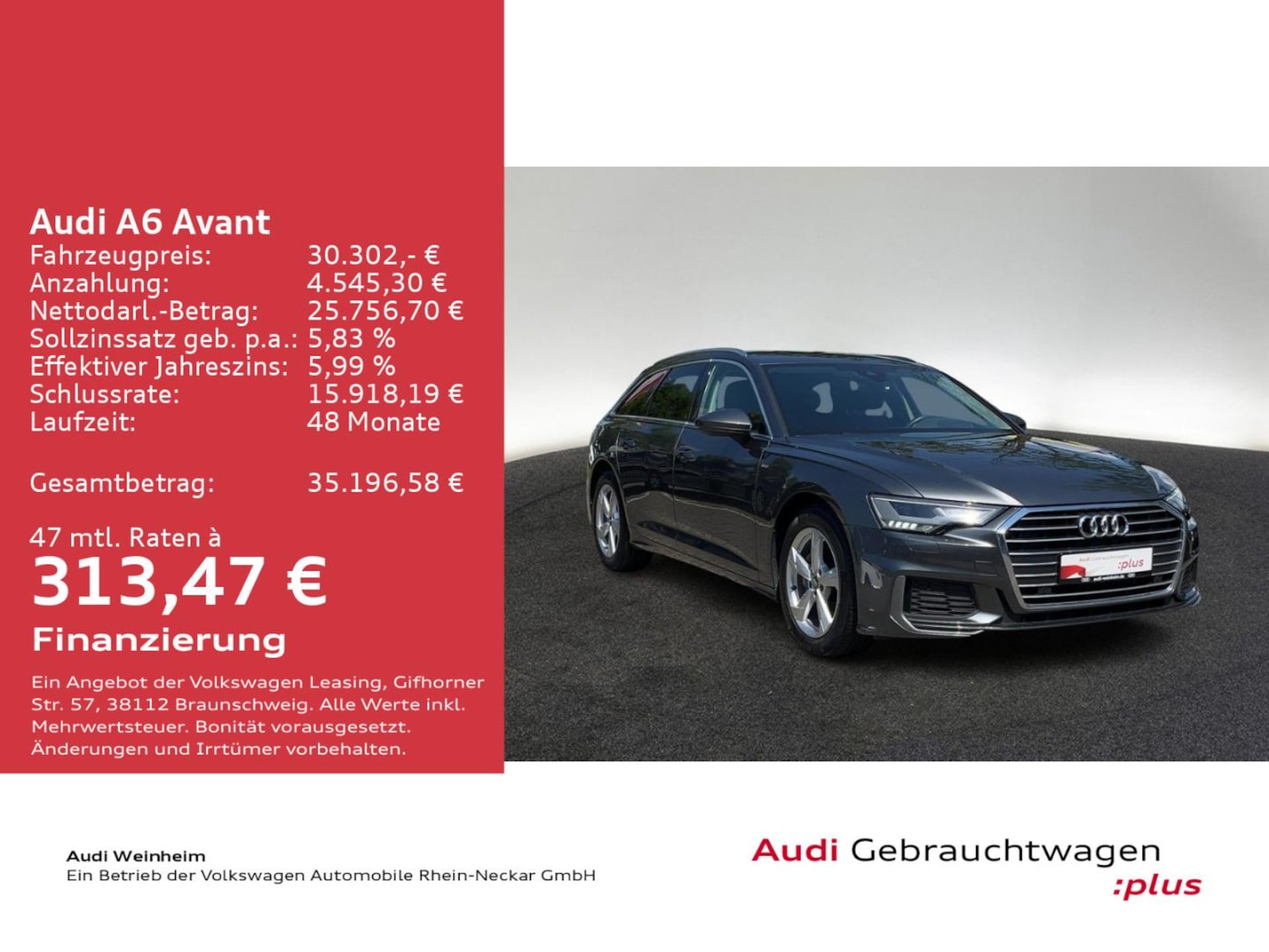 Audi A6 Avant Sport