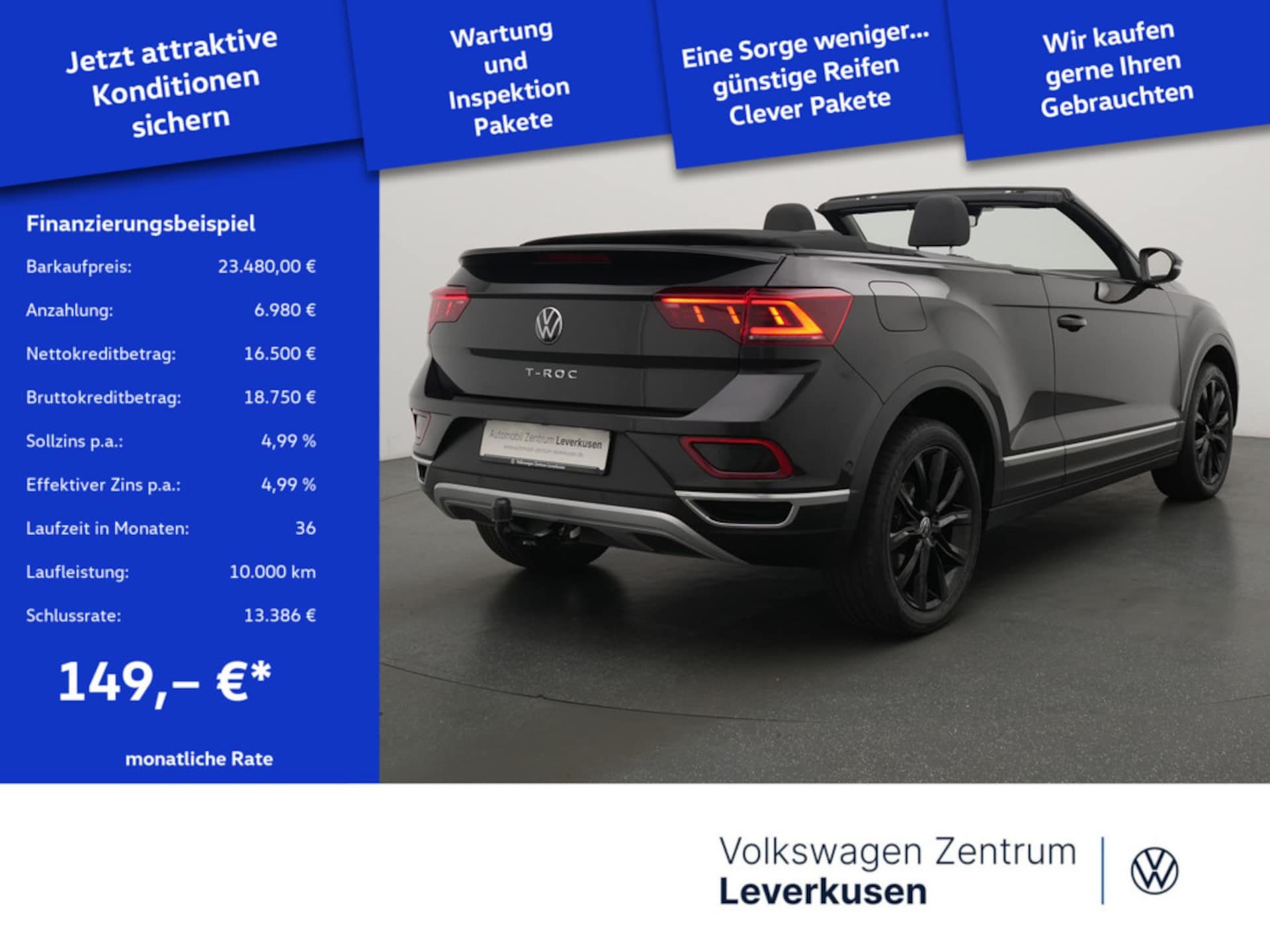 Volkswagen T-Roc Cabriolet Style
