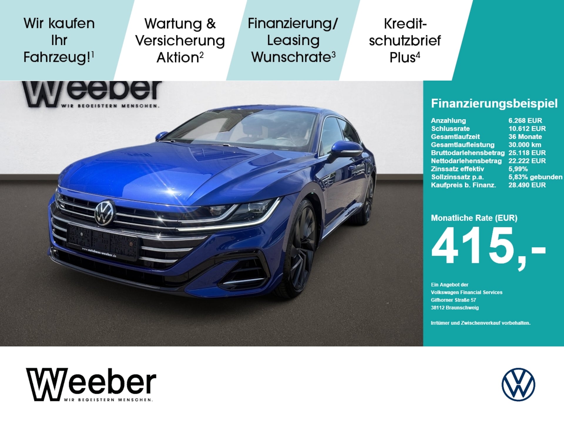 Volkswagen Arteon Shooting Brake R-Line