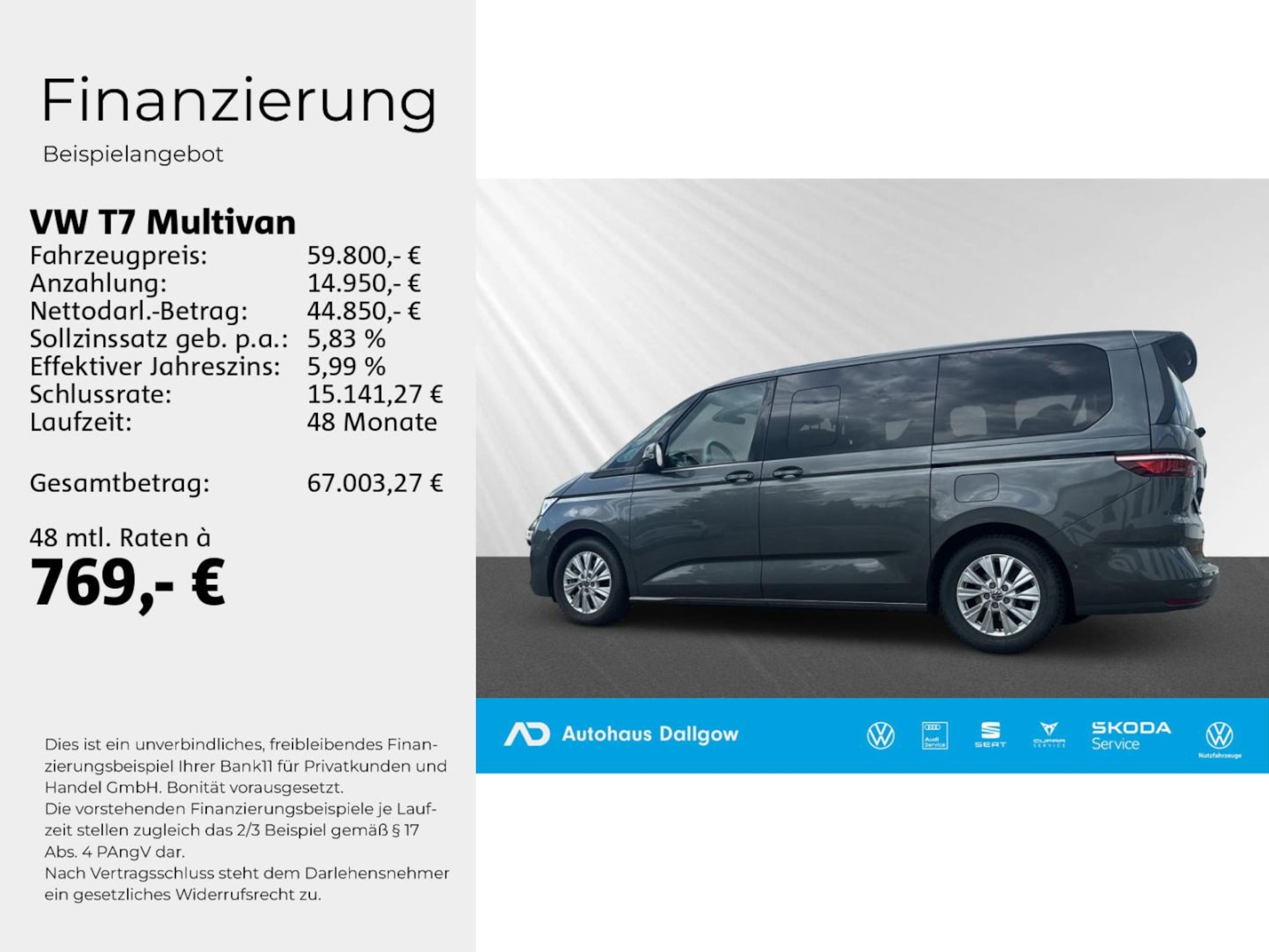 Volkswagen Multivan Langversion Life