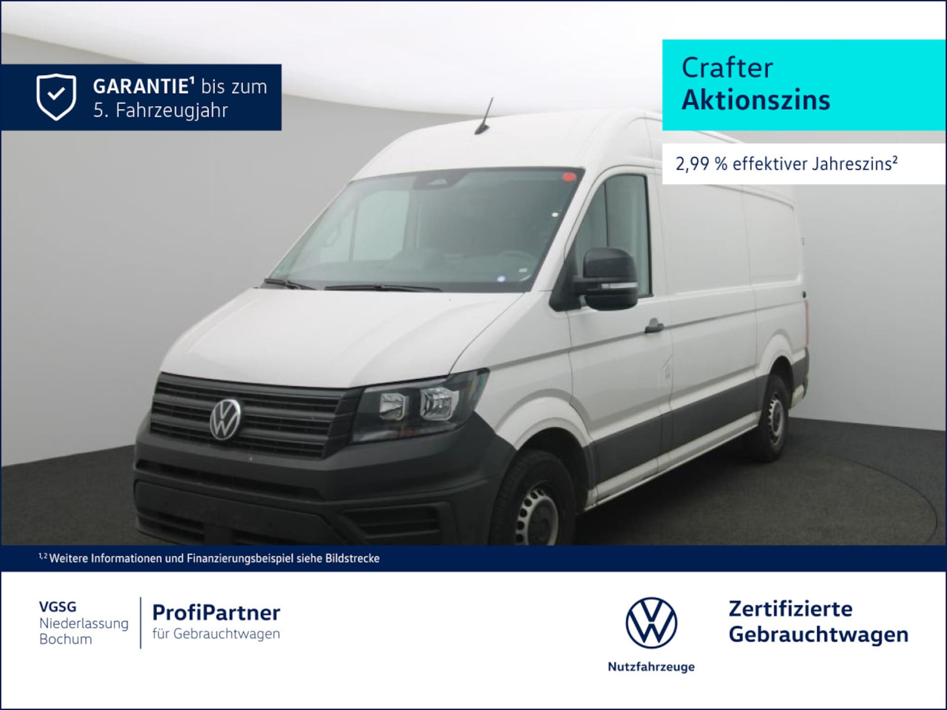 Volkswagen Crafter Kasten mittlerer Radstand