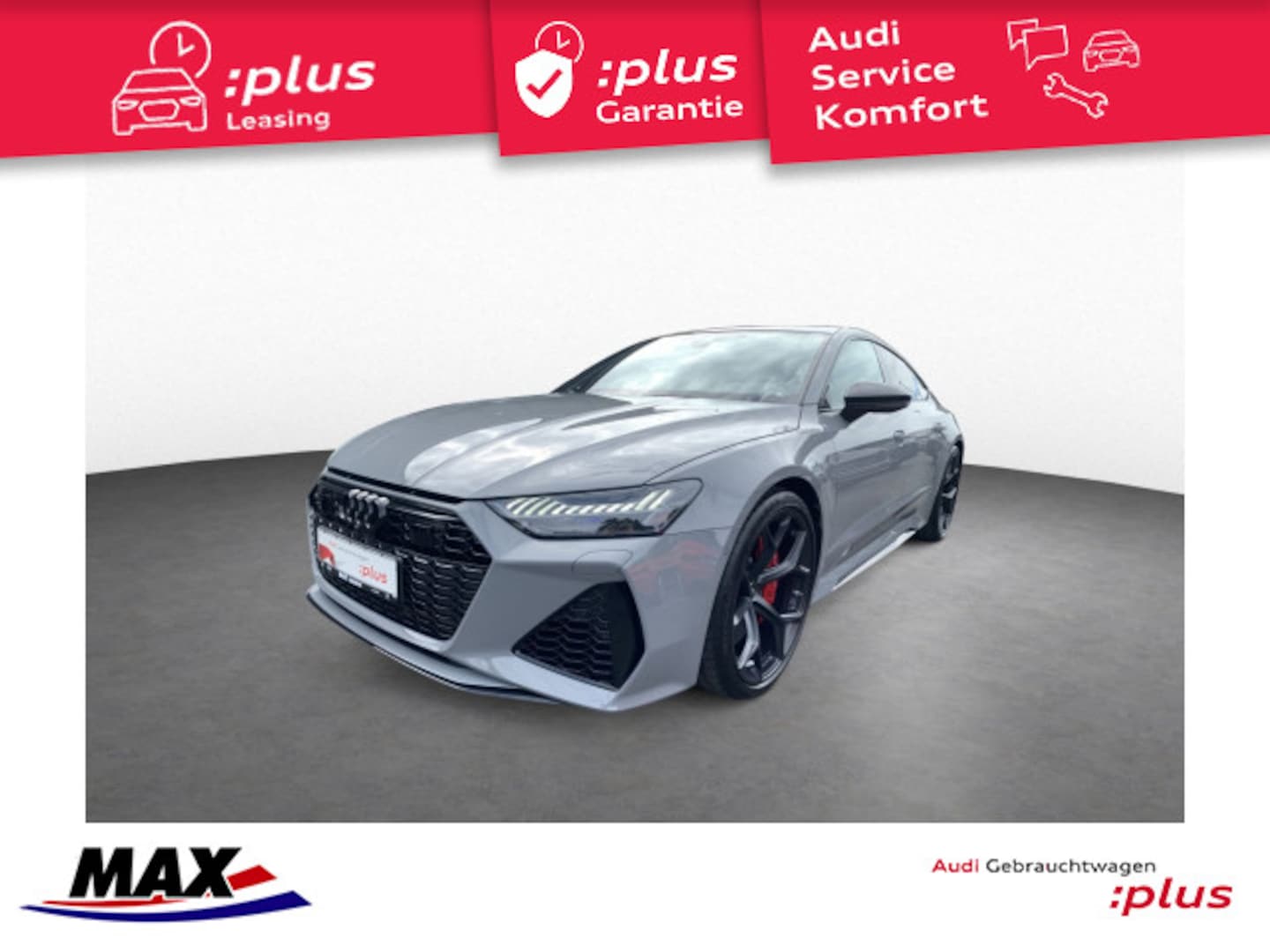 Bild über Audi RS 7 Sportback quattro tiptronic - für weitere Informationen kontaktieren Sie den Audi Partner