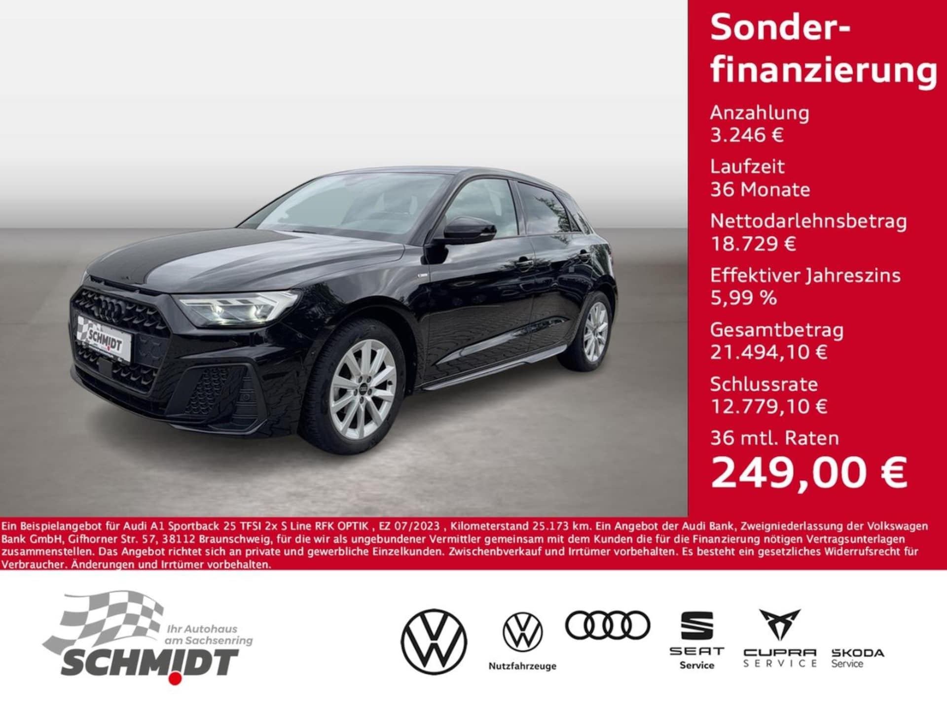 Audi A1 Sportback S line