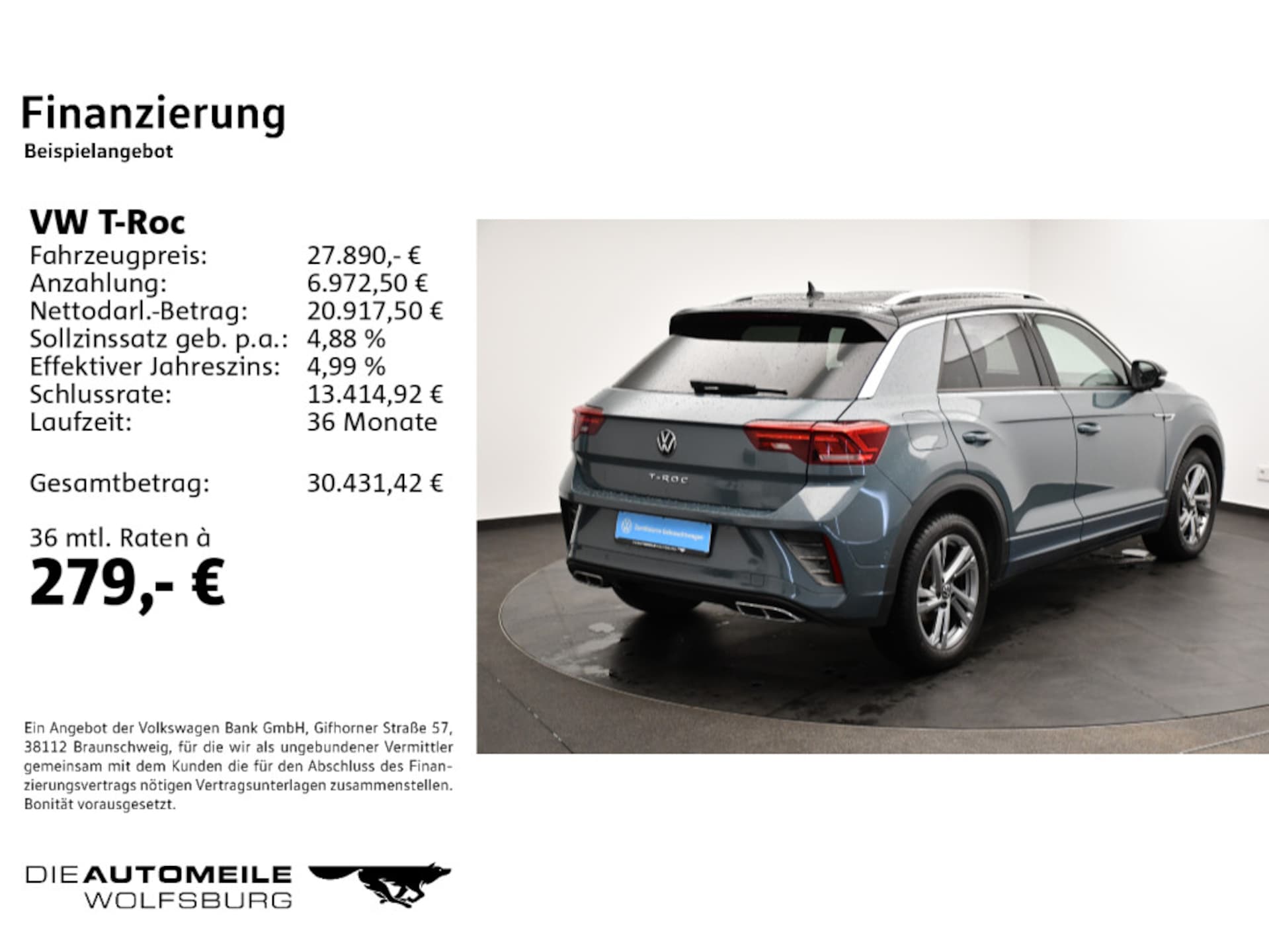 Volkswagen T-Roc R-Line