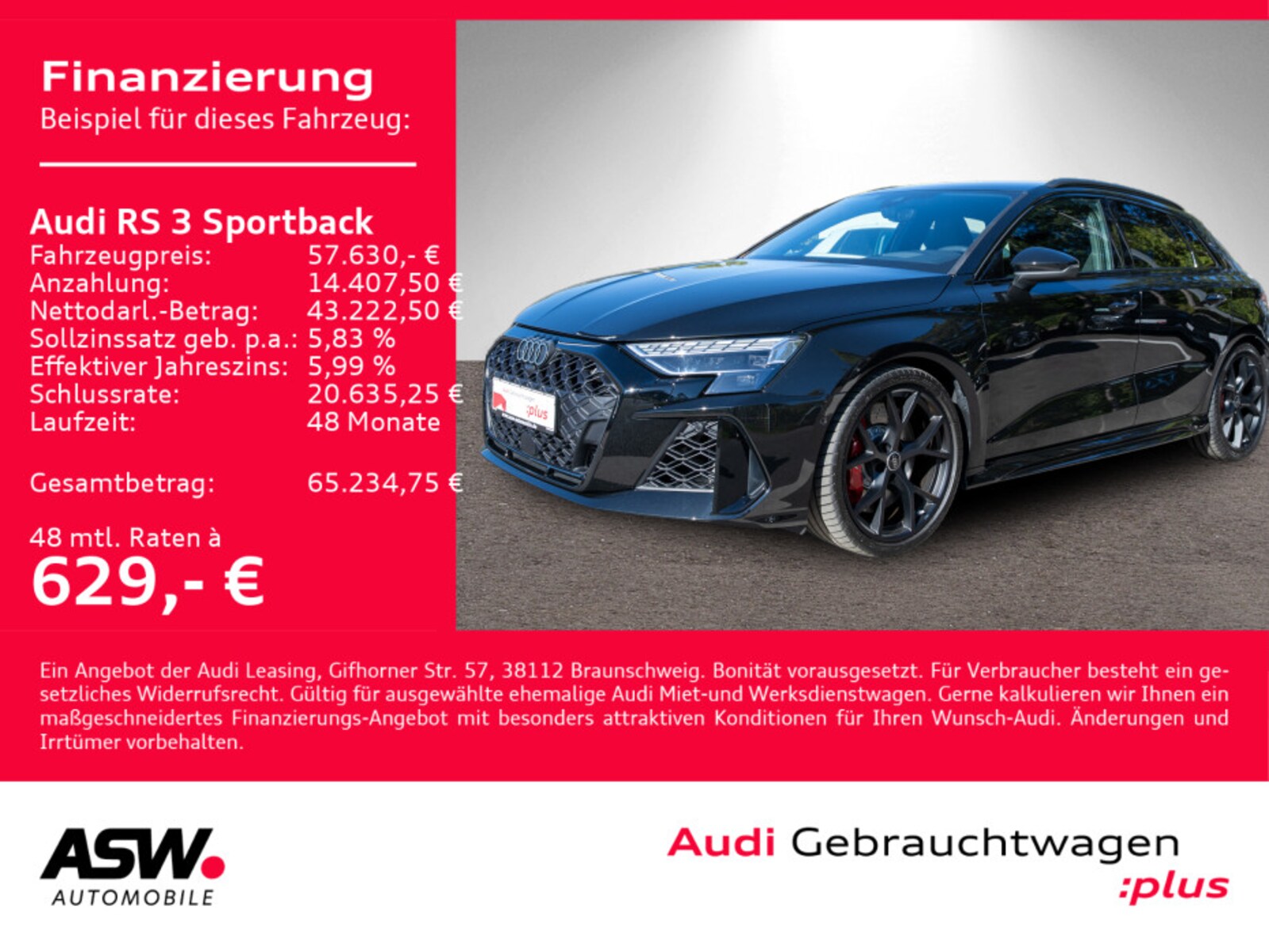 Audi RS 3 Sportback – Bild 2