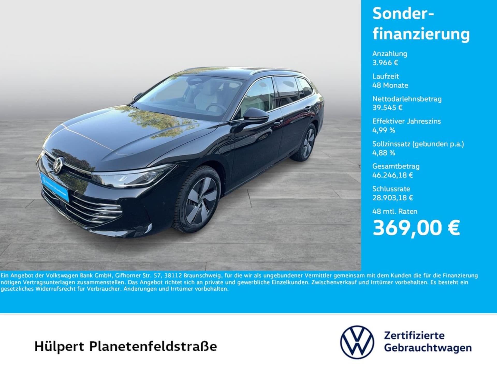 Volkswagen Passat Elegance
