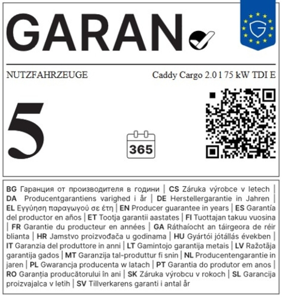 Volkswagen Caddy Cargo – Bild 17