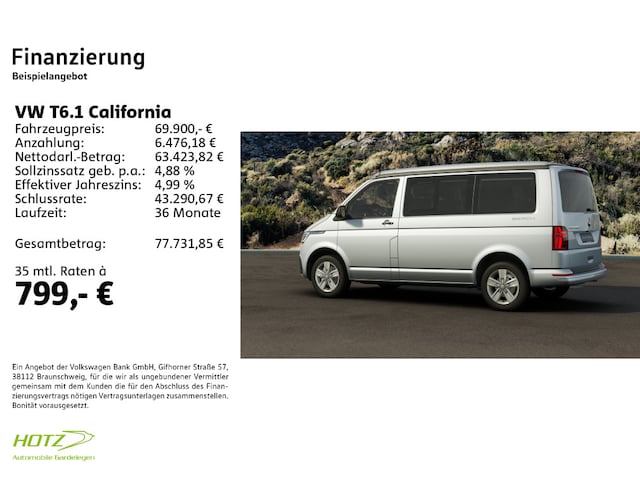 Volkswagen T6.1 California