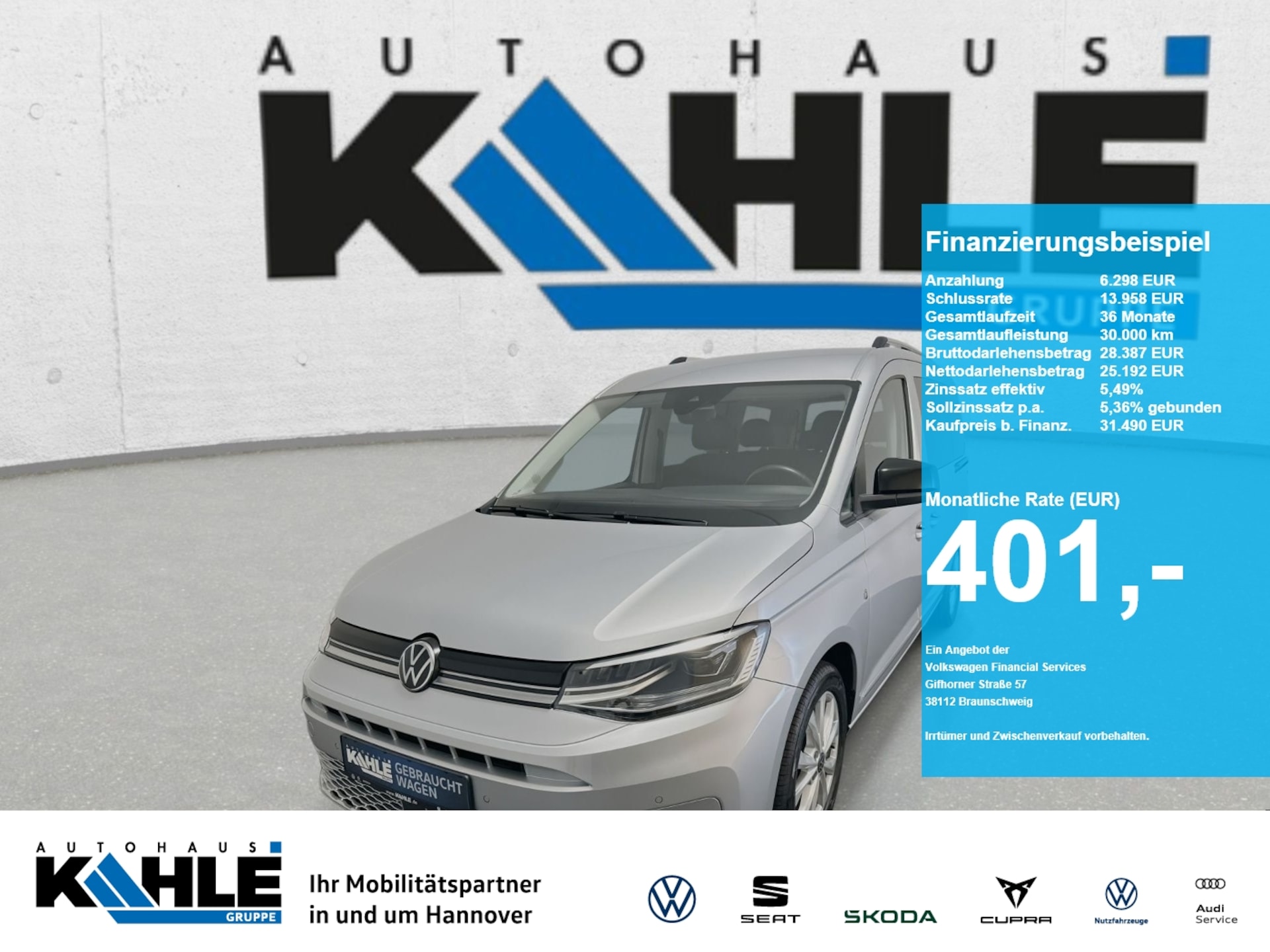 Volkswagen Caddy Maxi Style