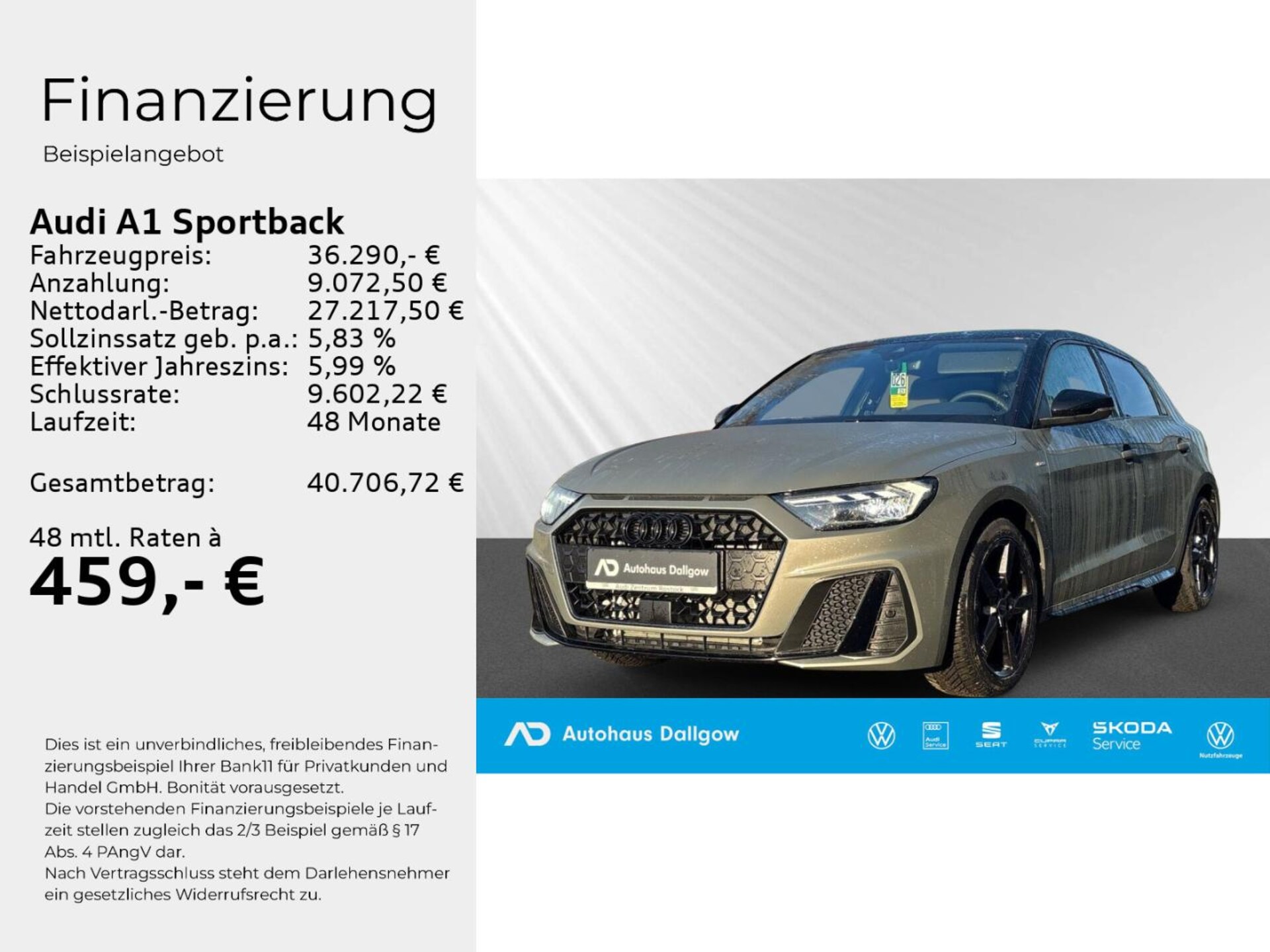 Audi A1 Sportback S line