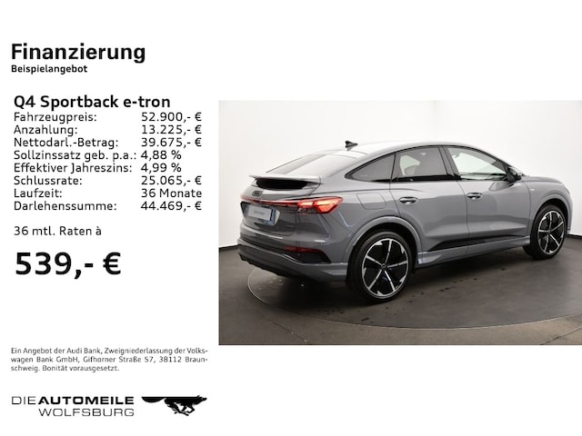 Image about Audi Q4 Sportback e-tron 45 e-tron quattro