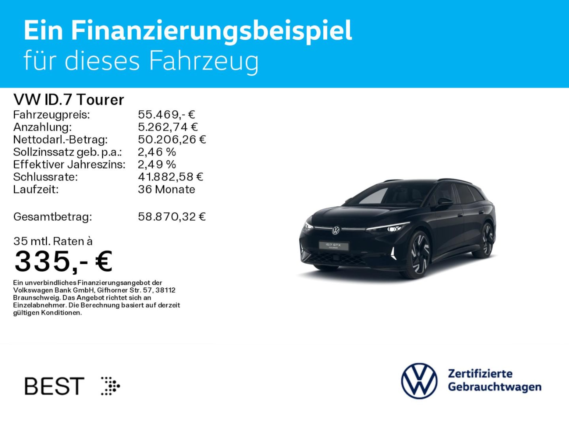 Volkswagen ID.7 Tourer GTX