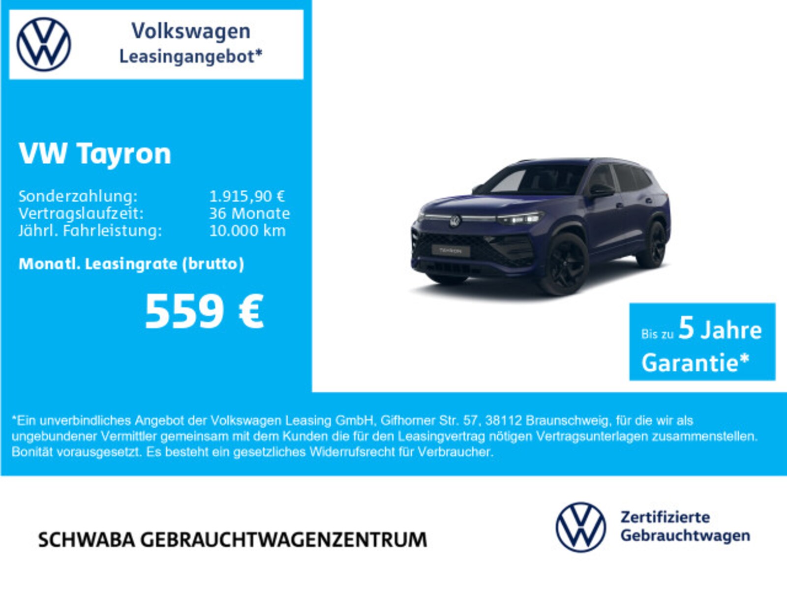 Volkswagen Tayron – Bild 2