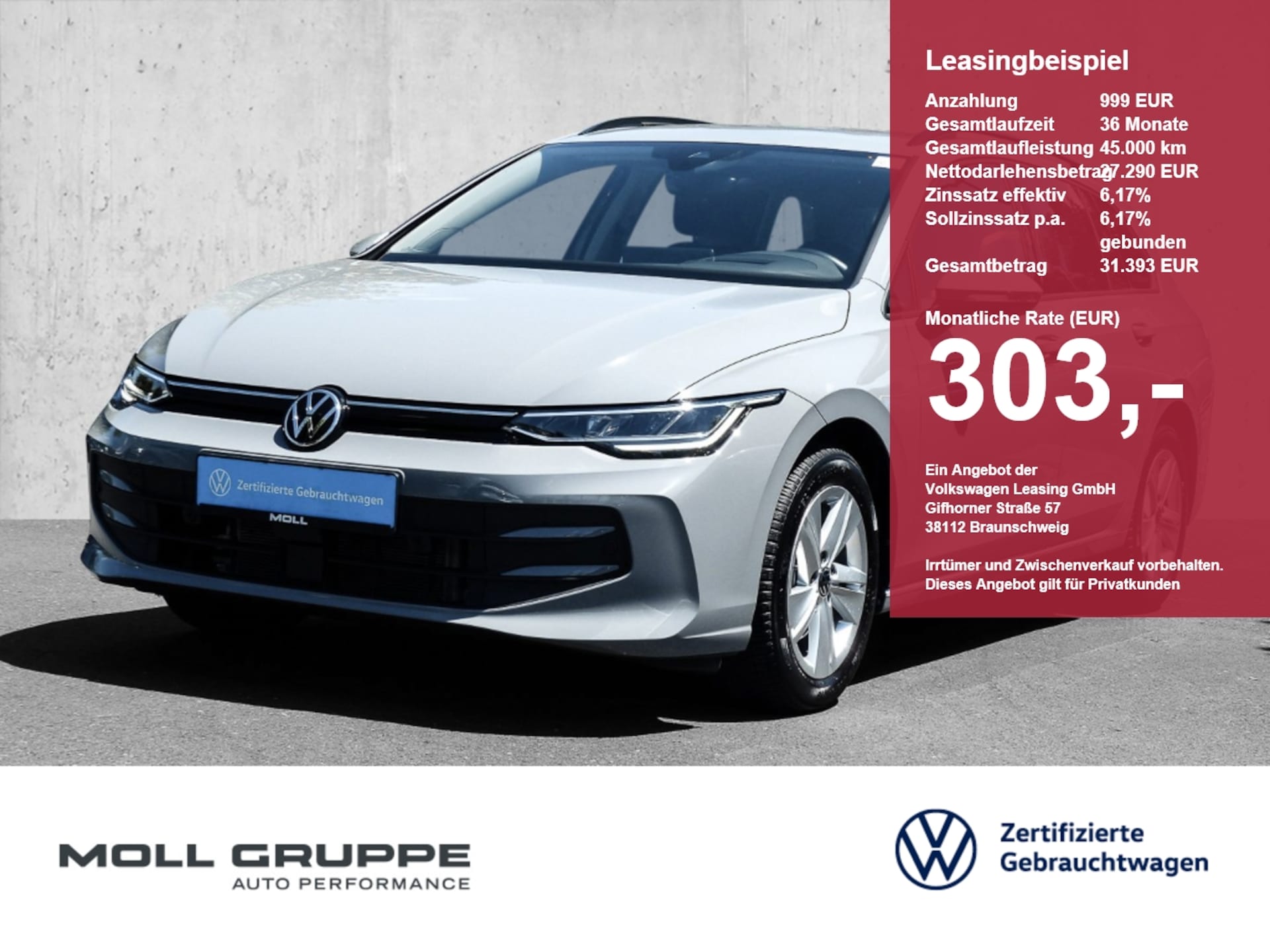 Volkswagen Golf Variant Life