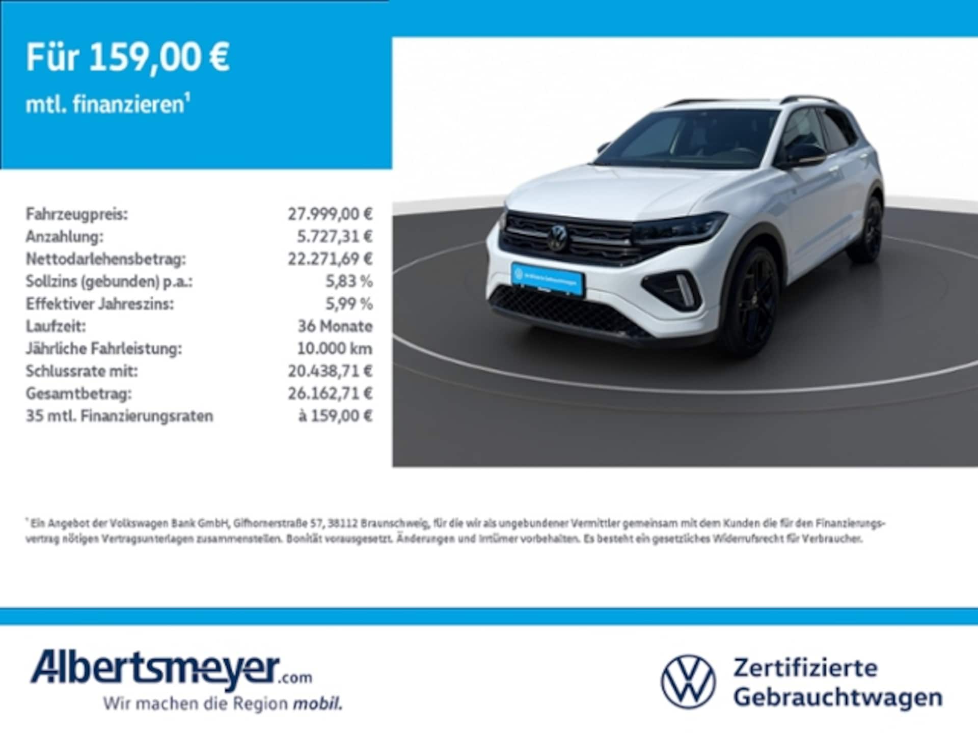 Volkswagen T-Cross R-Line