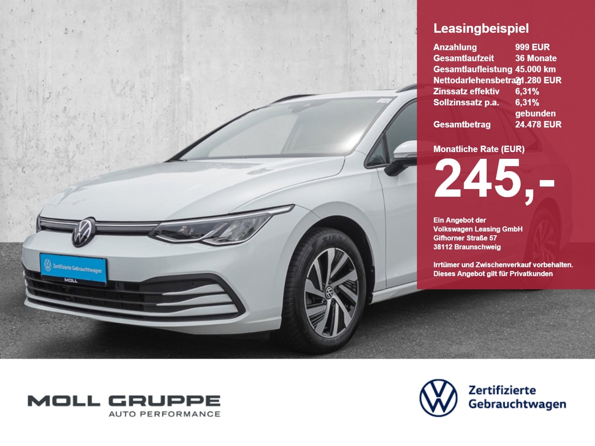 Volkswagen Golf Variant Life