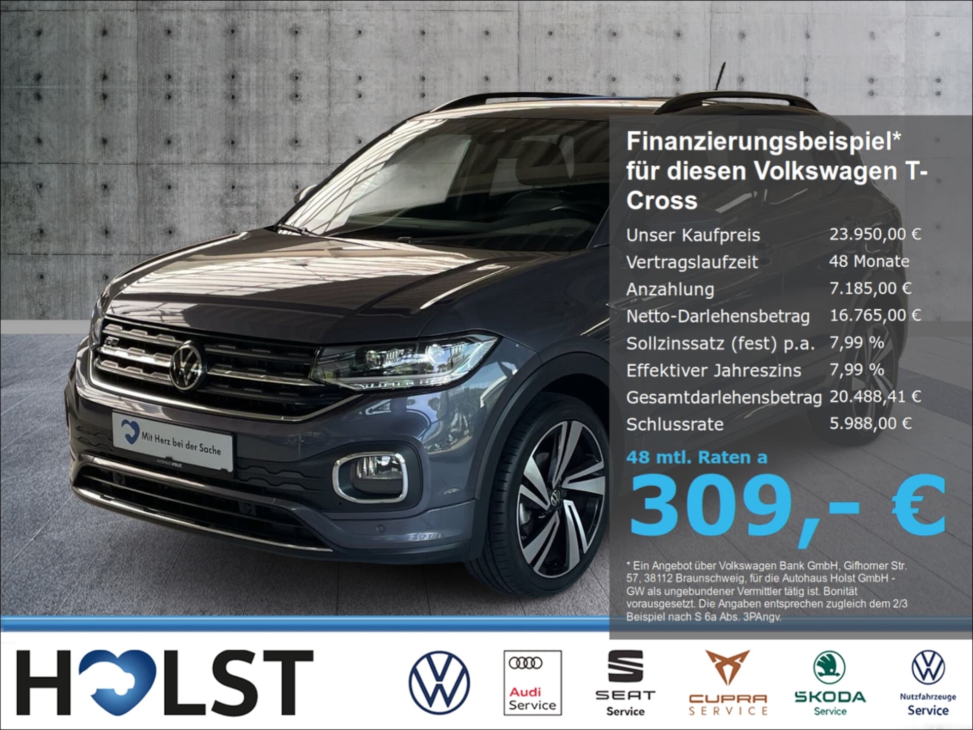 Volkswagen T-Cross — Volkswagen T-Cross 1.5TSI DSG R-Line NAV,RüFaKa,18''