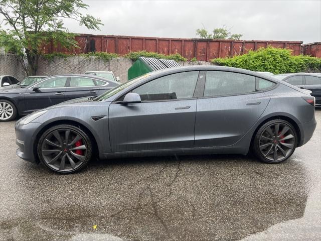 Used 2020 Tesla Model 3 Base with VIN 5YJ3E1EC5LF623627 for sale in Secaucus, NJ