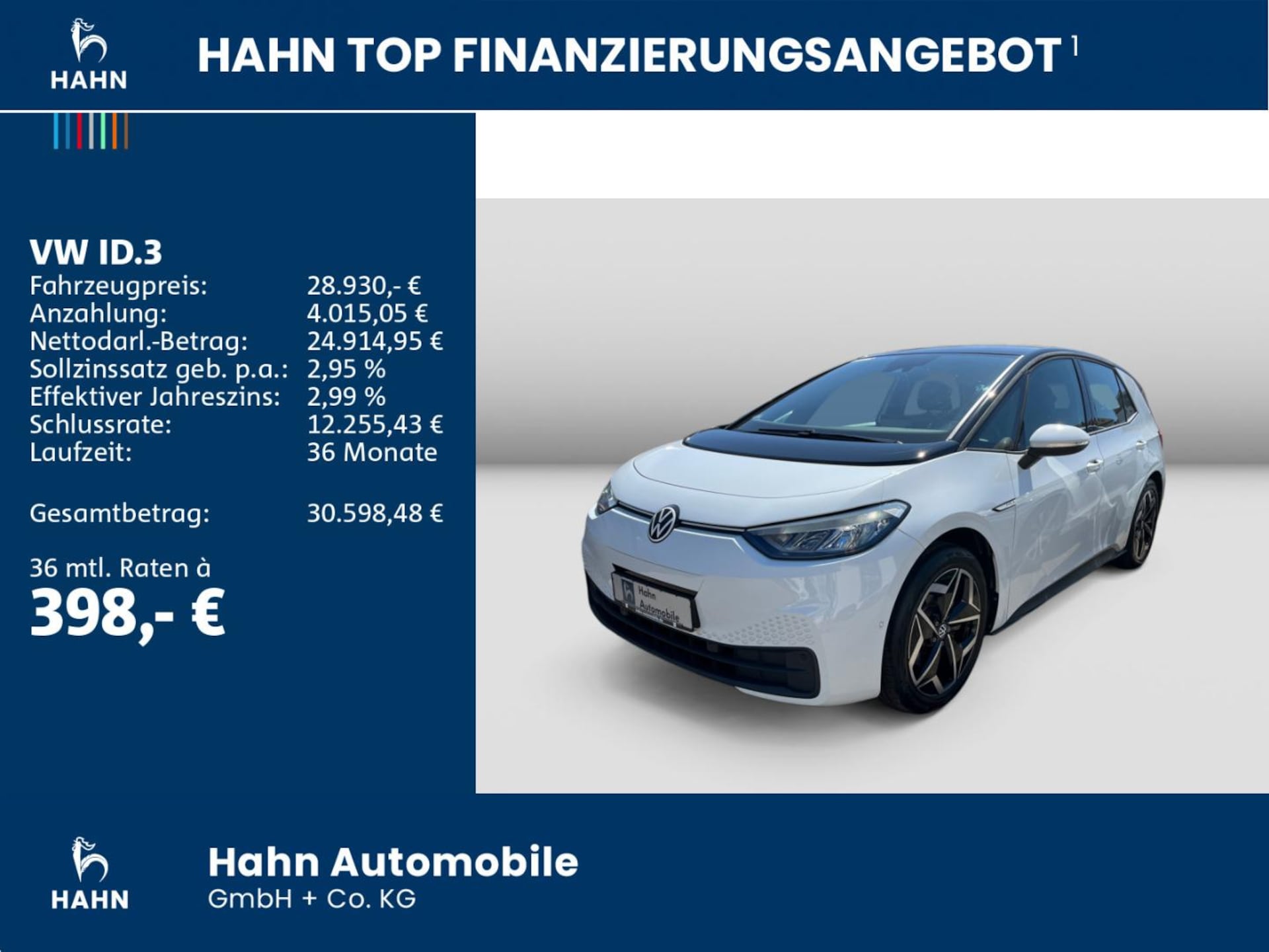 Volkswagen ID.3 Pro S