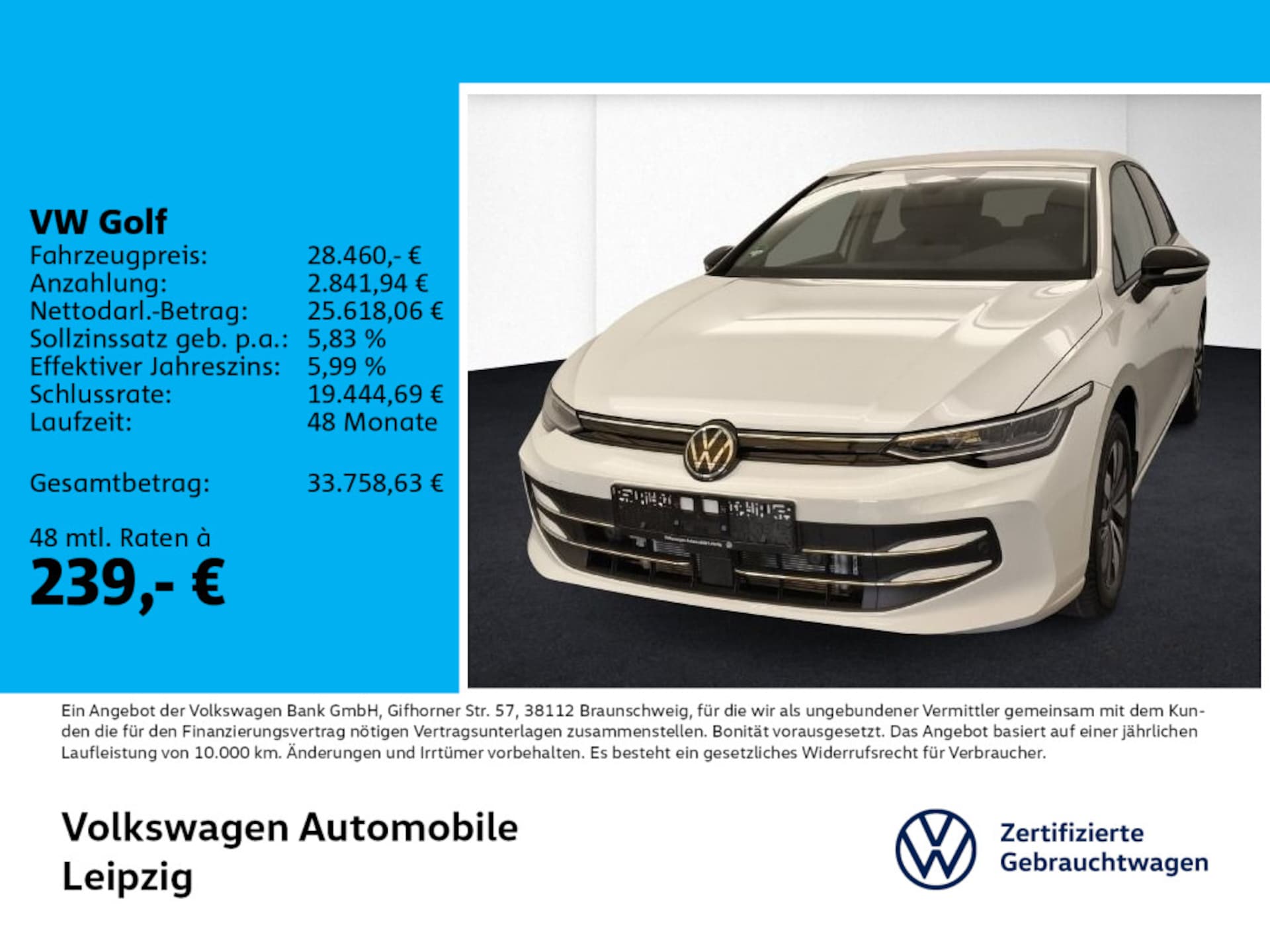 Volkswagen Golf Life