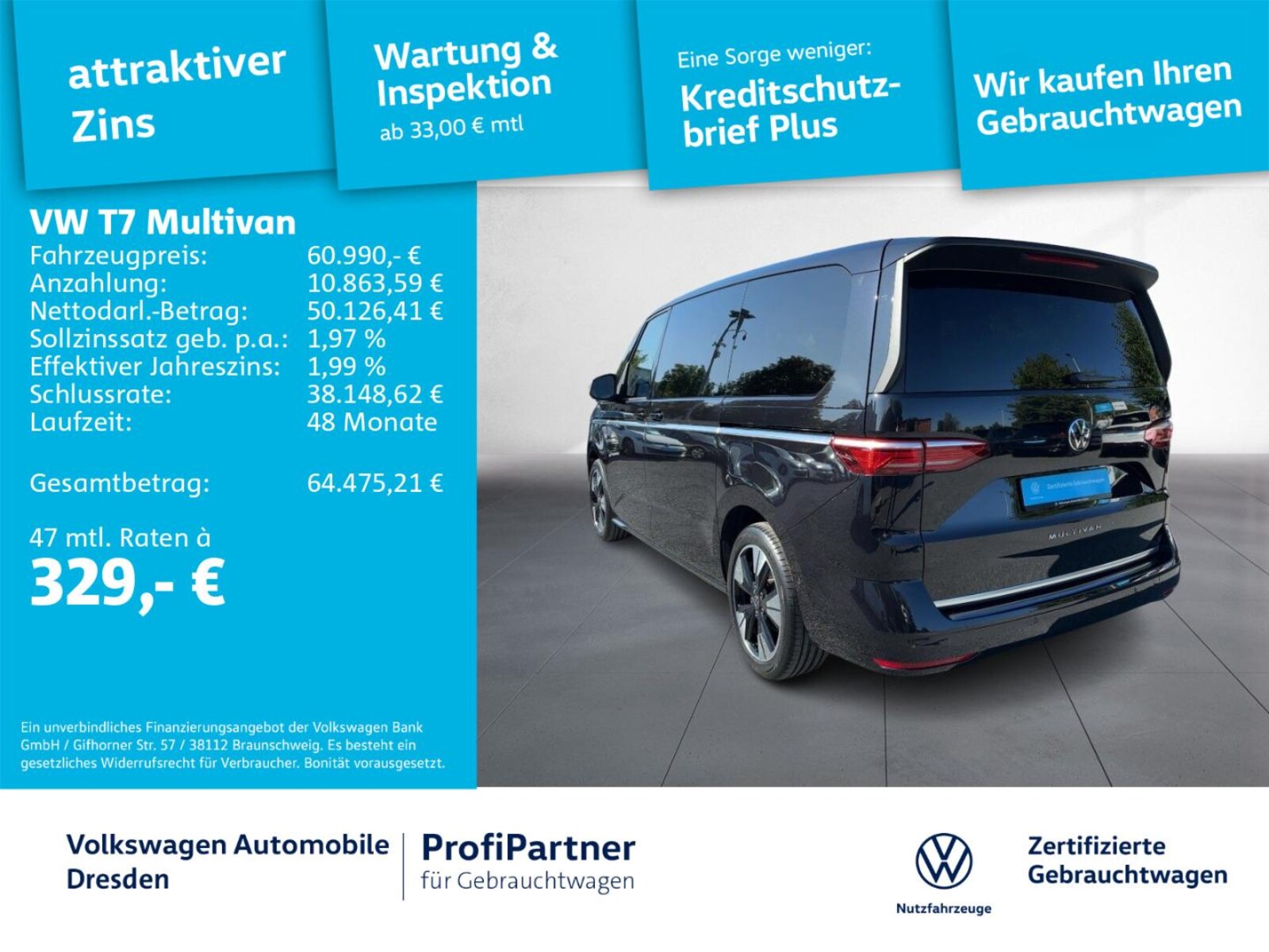 Volkswagen Multivan Langversion – Bild 2