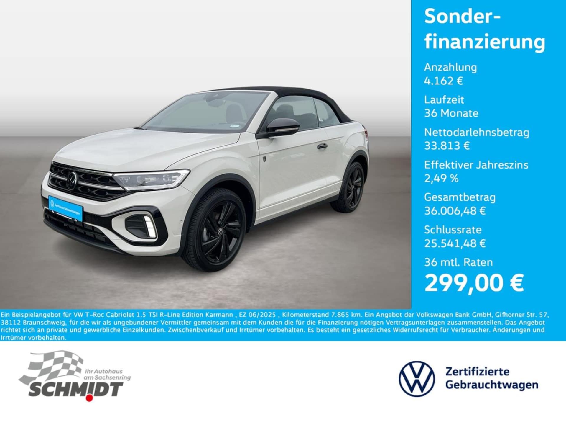 Volkswagen T-Roc Cabriolet R-Line