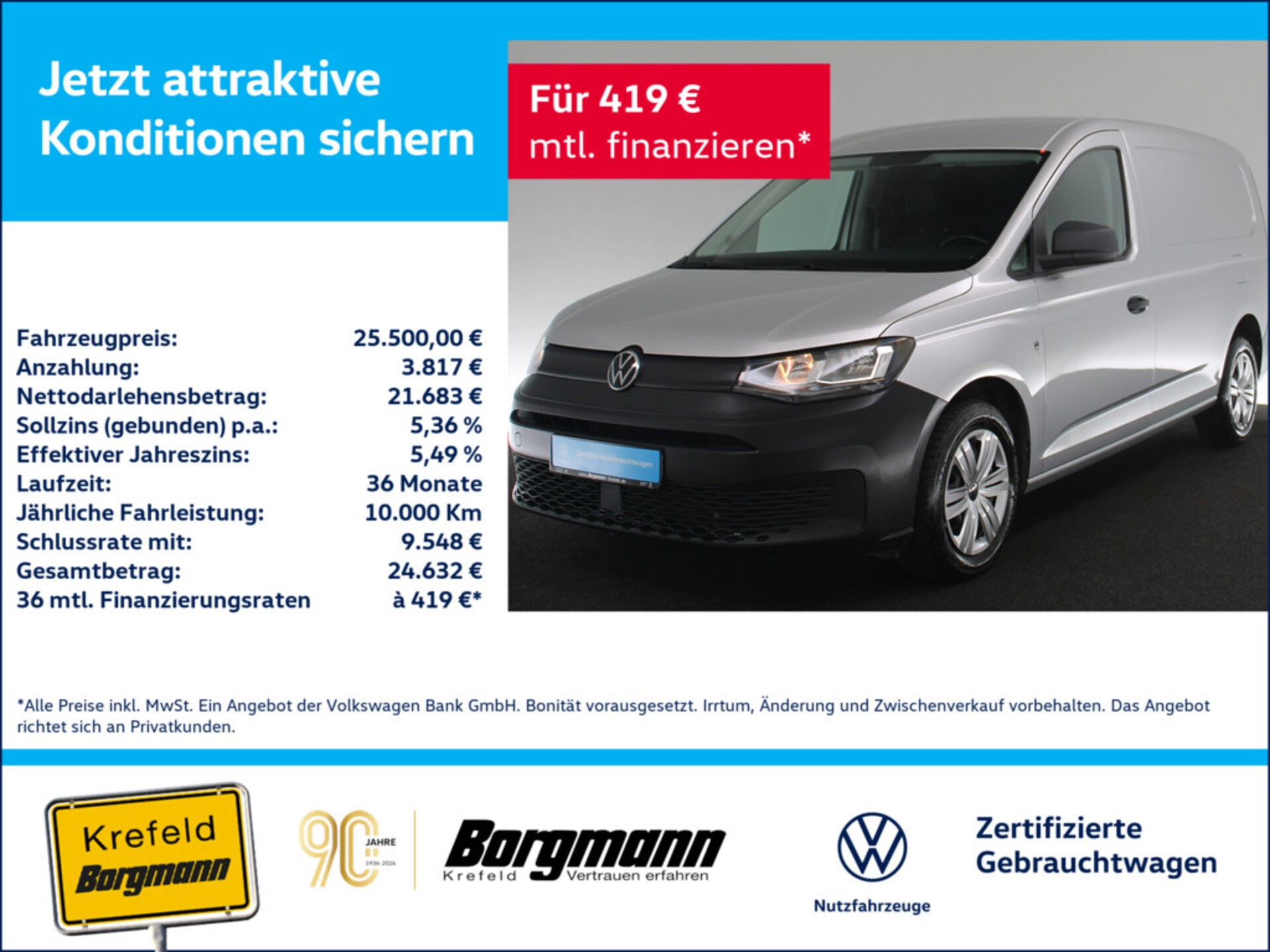 Volkswagen Caddy Maxi Cargo EcoProfi
