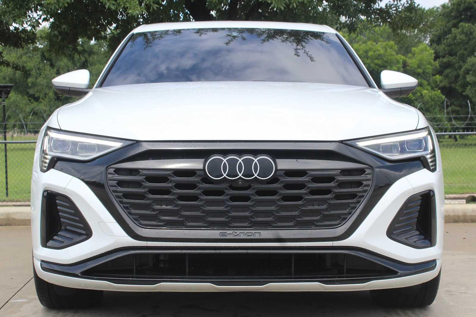 Certified 2024 Audi Q8 Sportback e-tron Premium Plus with VIN WA1CAAGE4RB010995 for sale in Houston, TX