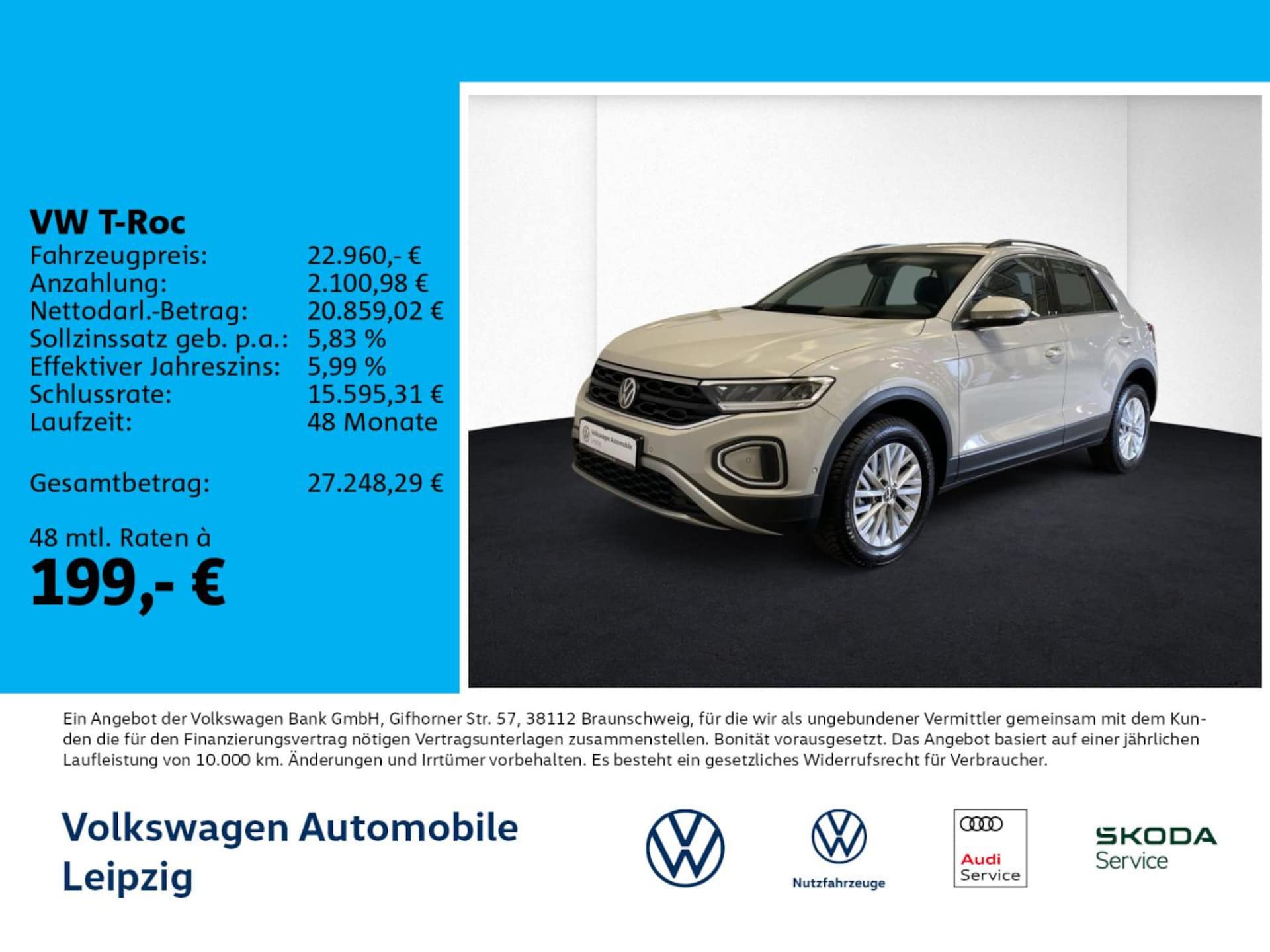 Volkswagen T-Roc Life