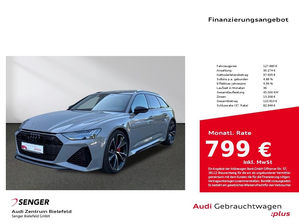 Image about Audi RS 6 Avant RS 6 Avant 441(600) kW(PS) tiptronic