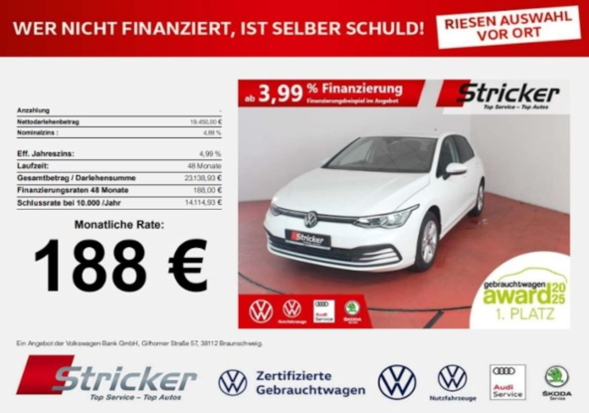 Volkswagen Golf Life