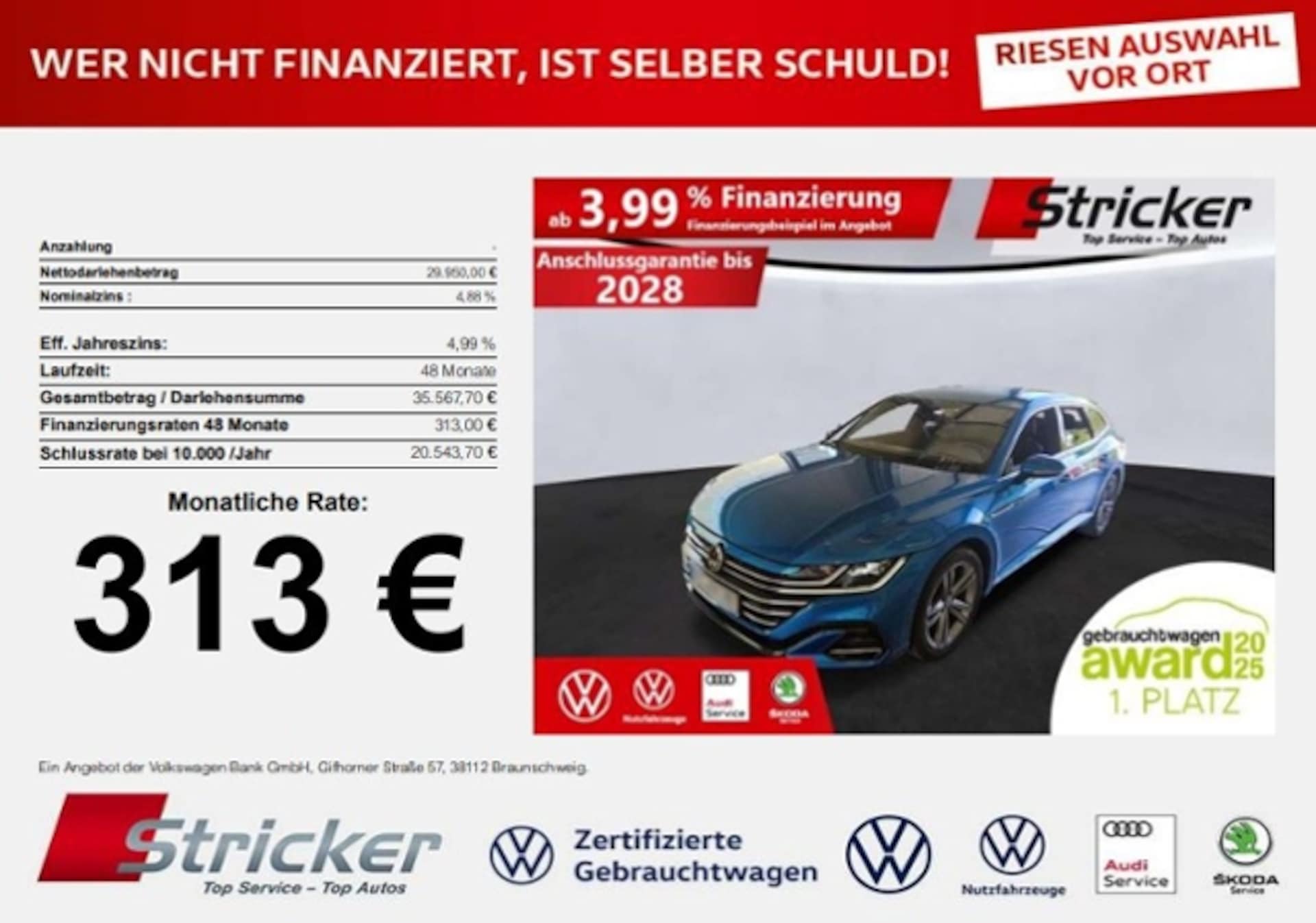 Volkswagen Arteon Shooting Brake R-Line