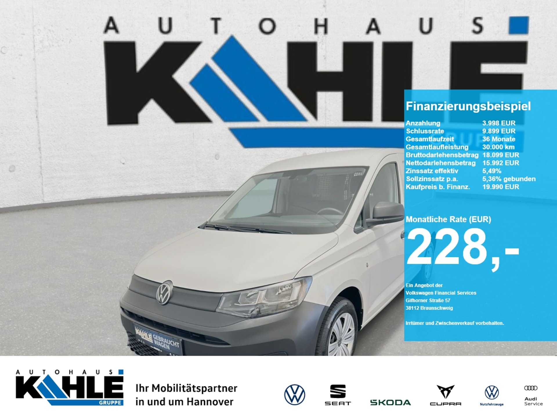 Volkswagen Caddy Cargo EcoProfi
