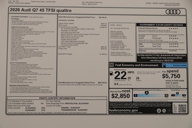 2026 Audi Q7 Premium - Photo 32