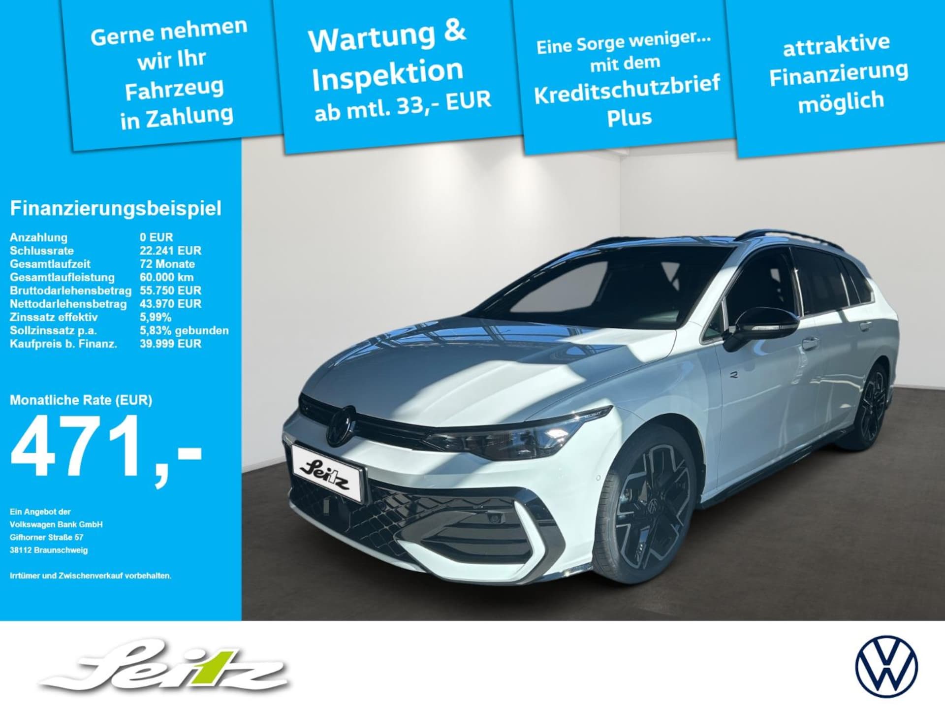 Volkswagen Golf Variant R-Line