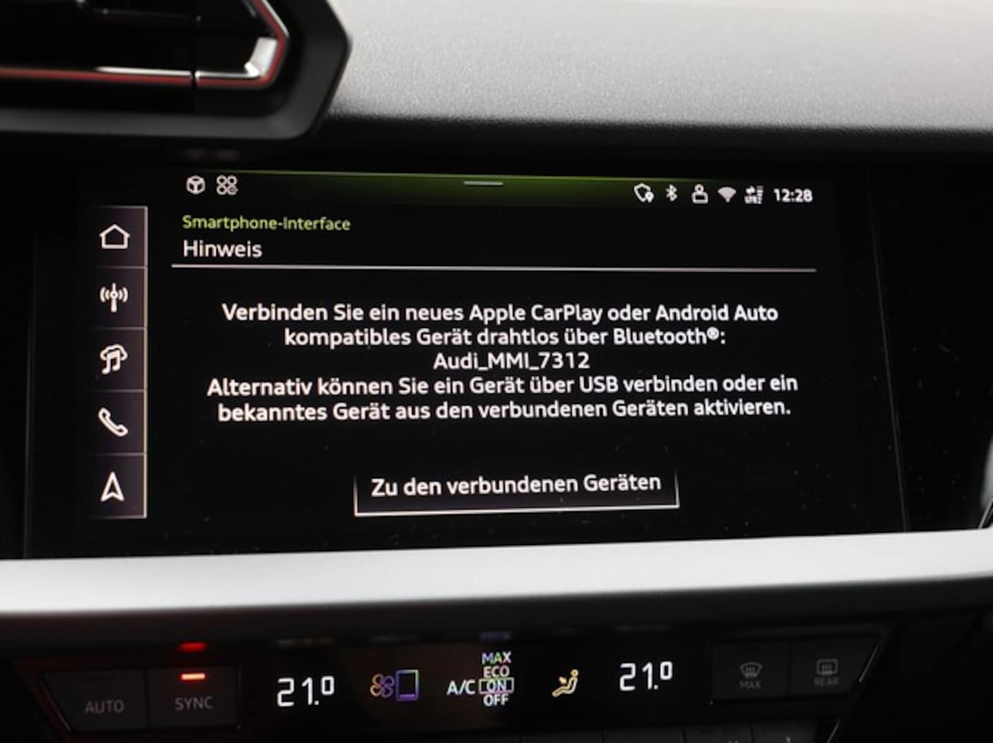 Bild über Audi A3 Sportback S line 35 TFSI S tronic - für weitere Informationen kontaktieren Sie den Audi Partner