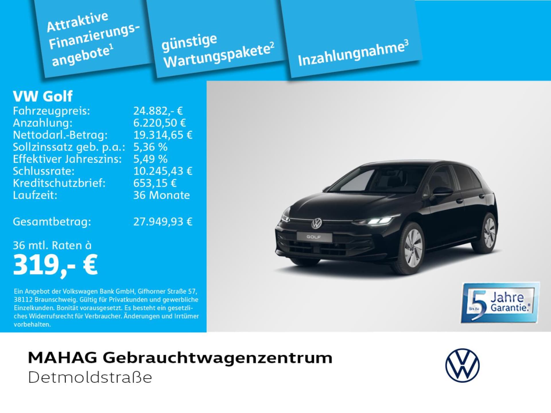 Volkswagen Golf Life
