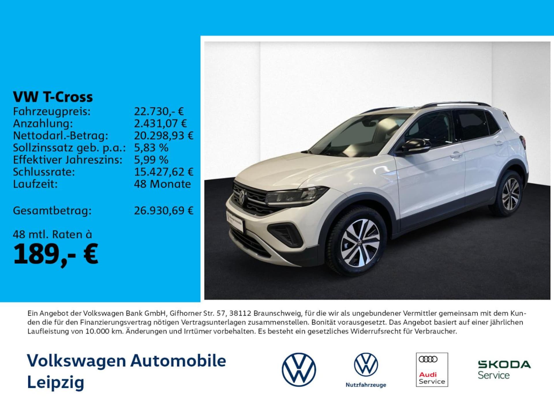 Volkswagen T-Cross ENERGY