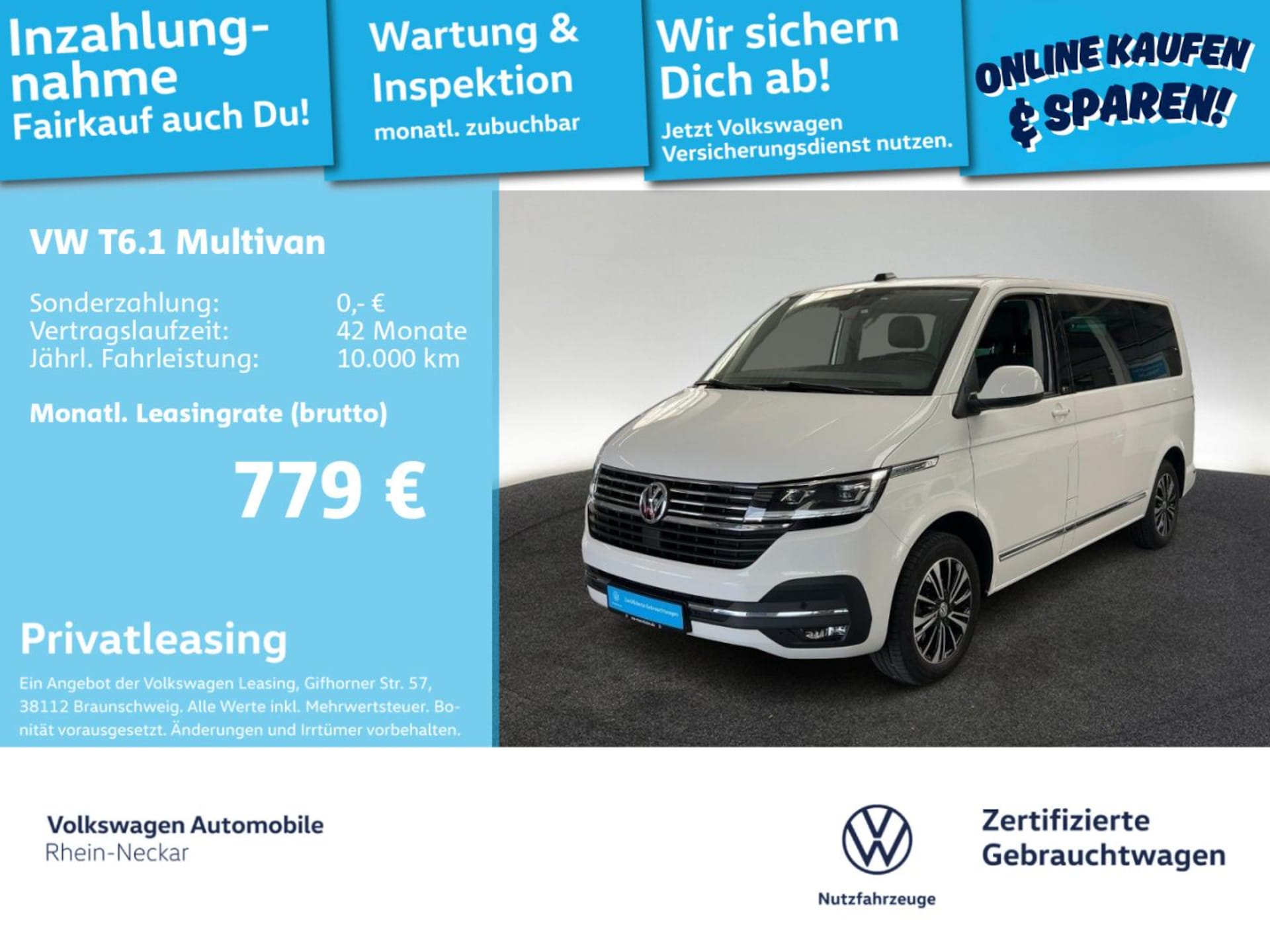 Volkswagen T6.1 Multivan Comfortline