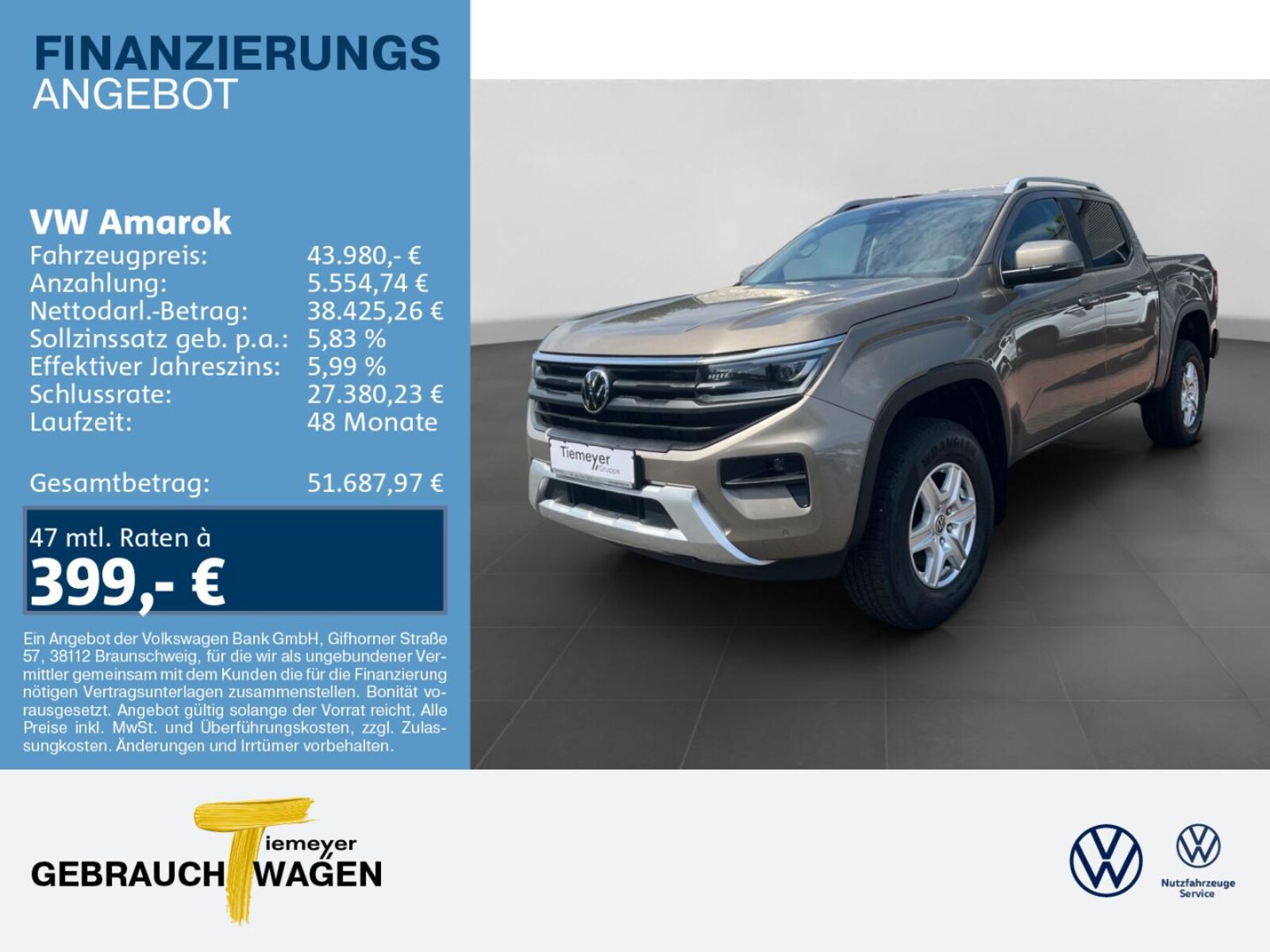 Volkswagen Amarok DoubleCab