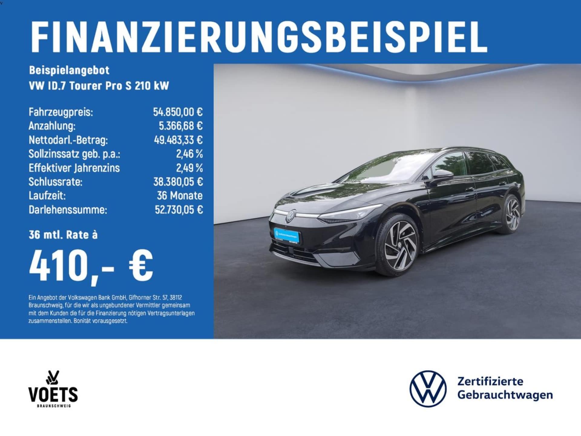 Volkswagen ID.7 Tourer Pro S