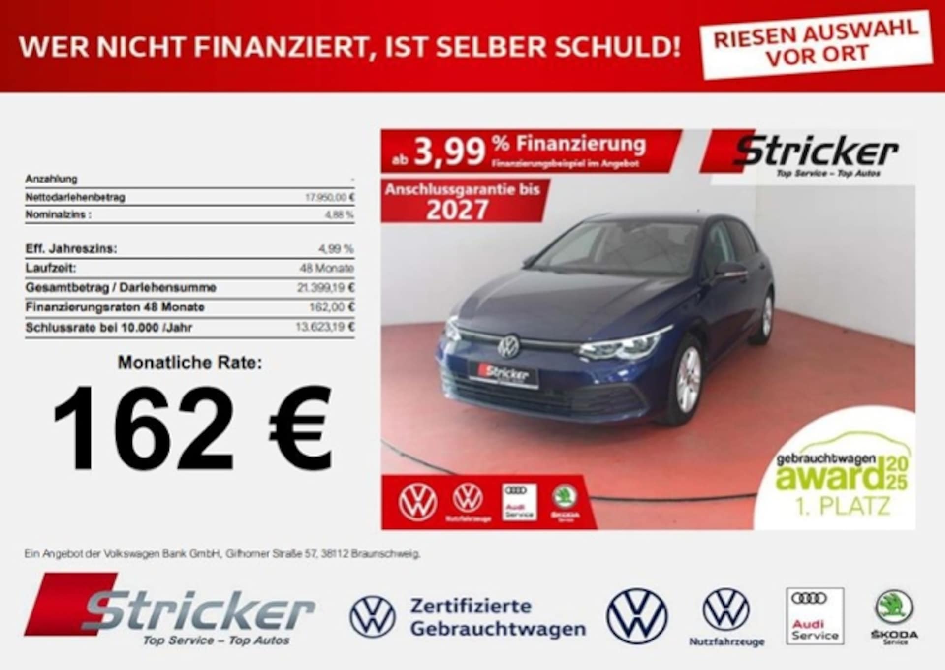 Volkswagen Golf Life
