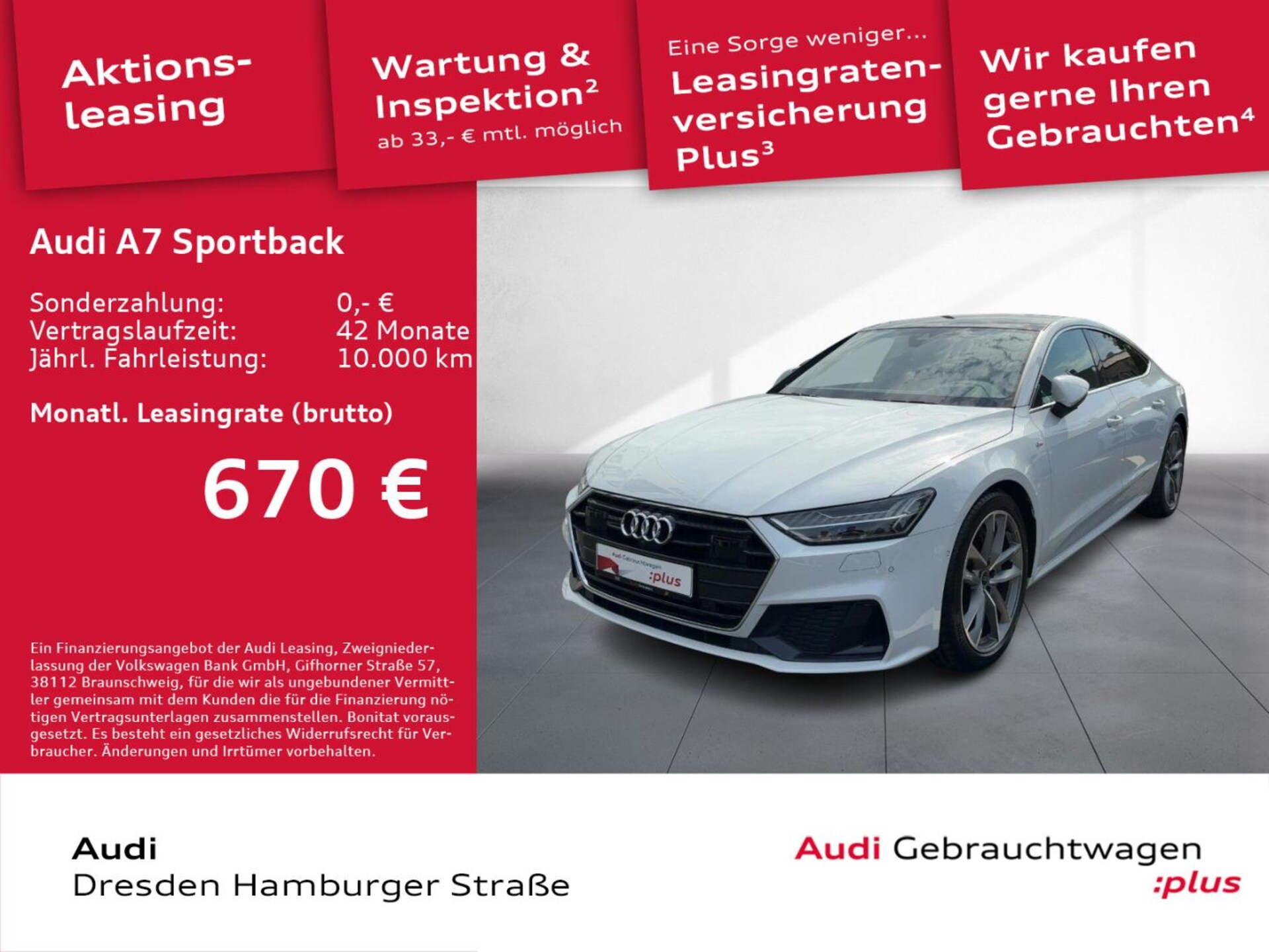 Audi A7 Sportback TFSI e