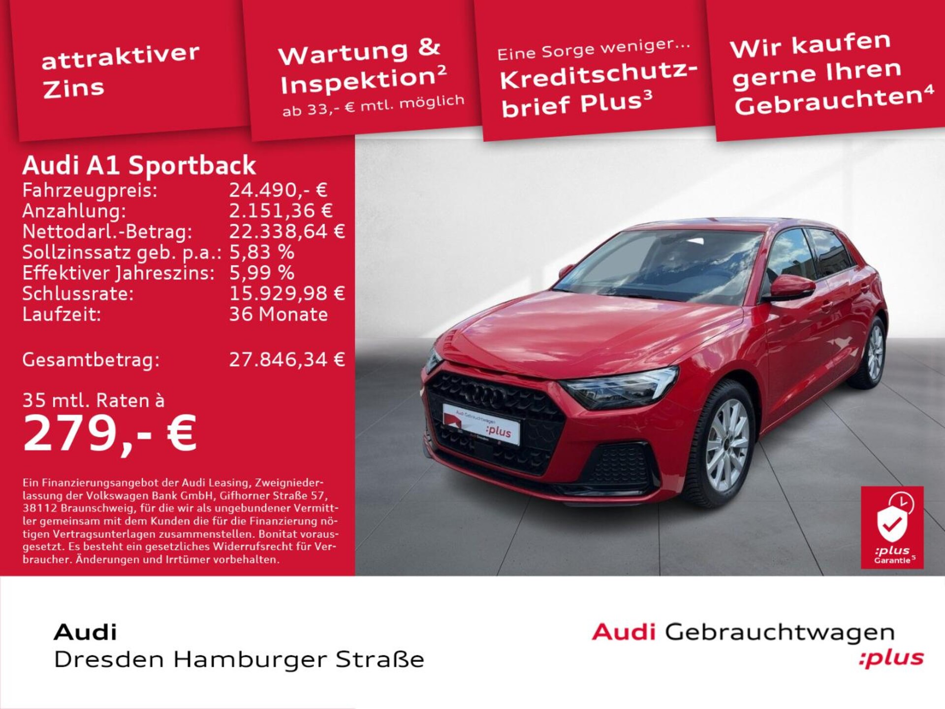 Audi A1 Sportback Advanced