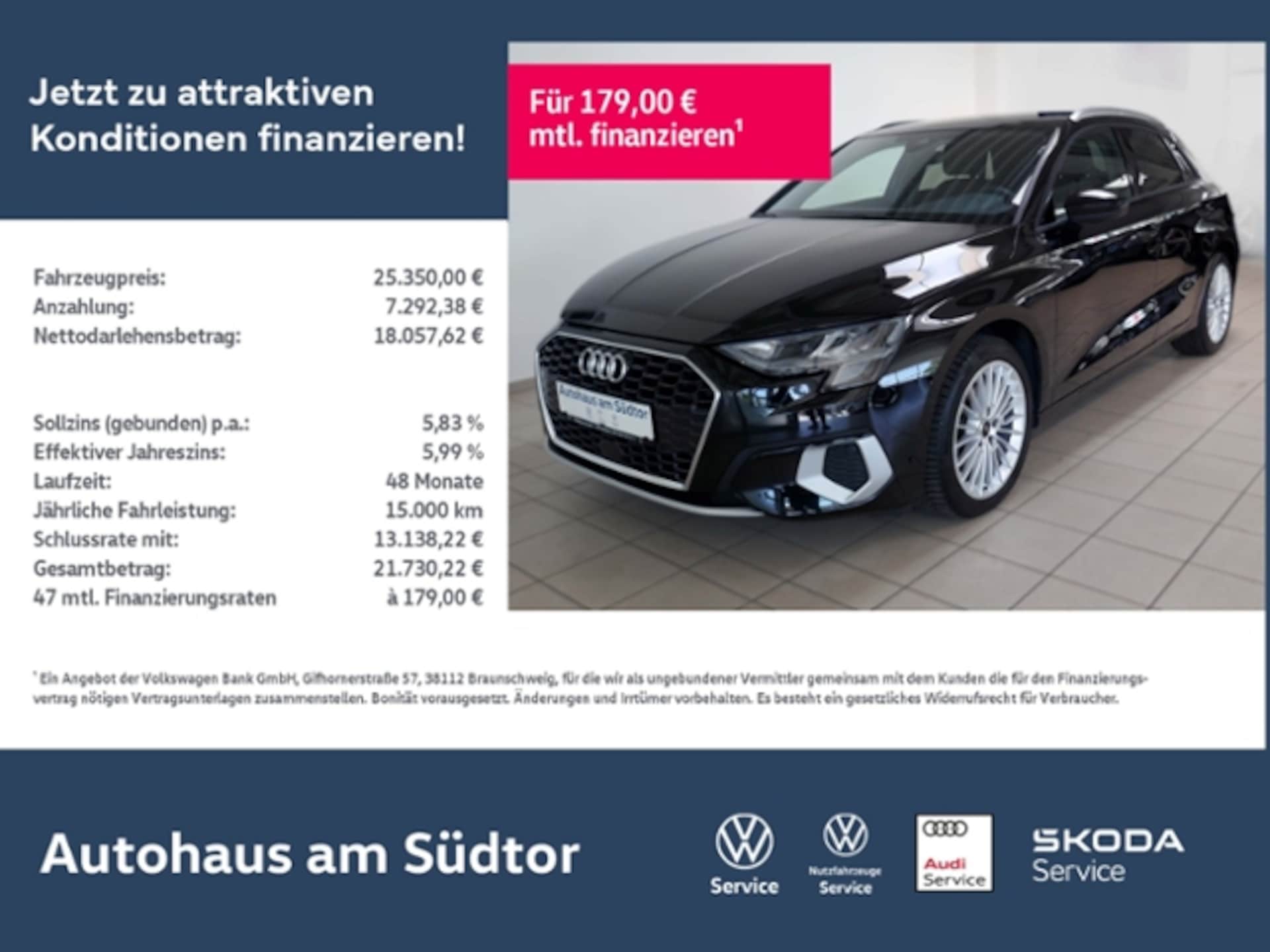 Audi A3 Sportback Advanced