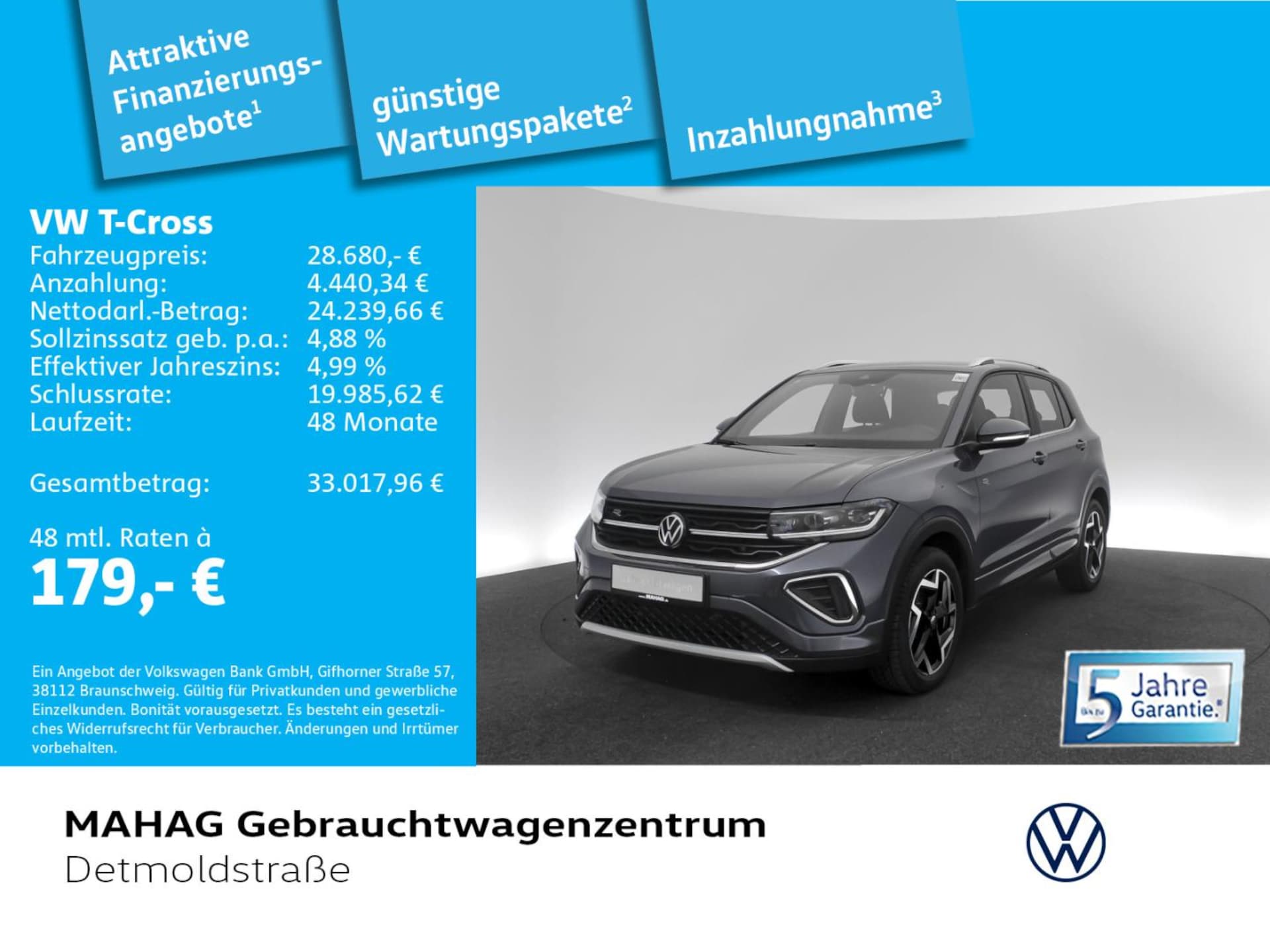 Volkswagen T-Cross R-Line